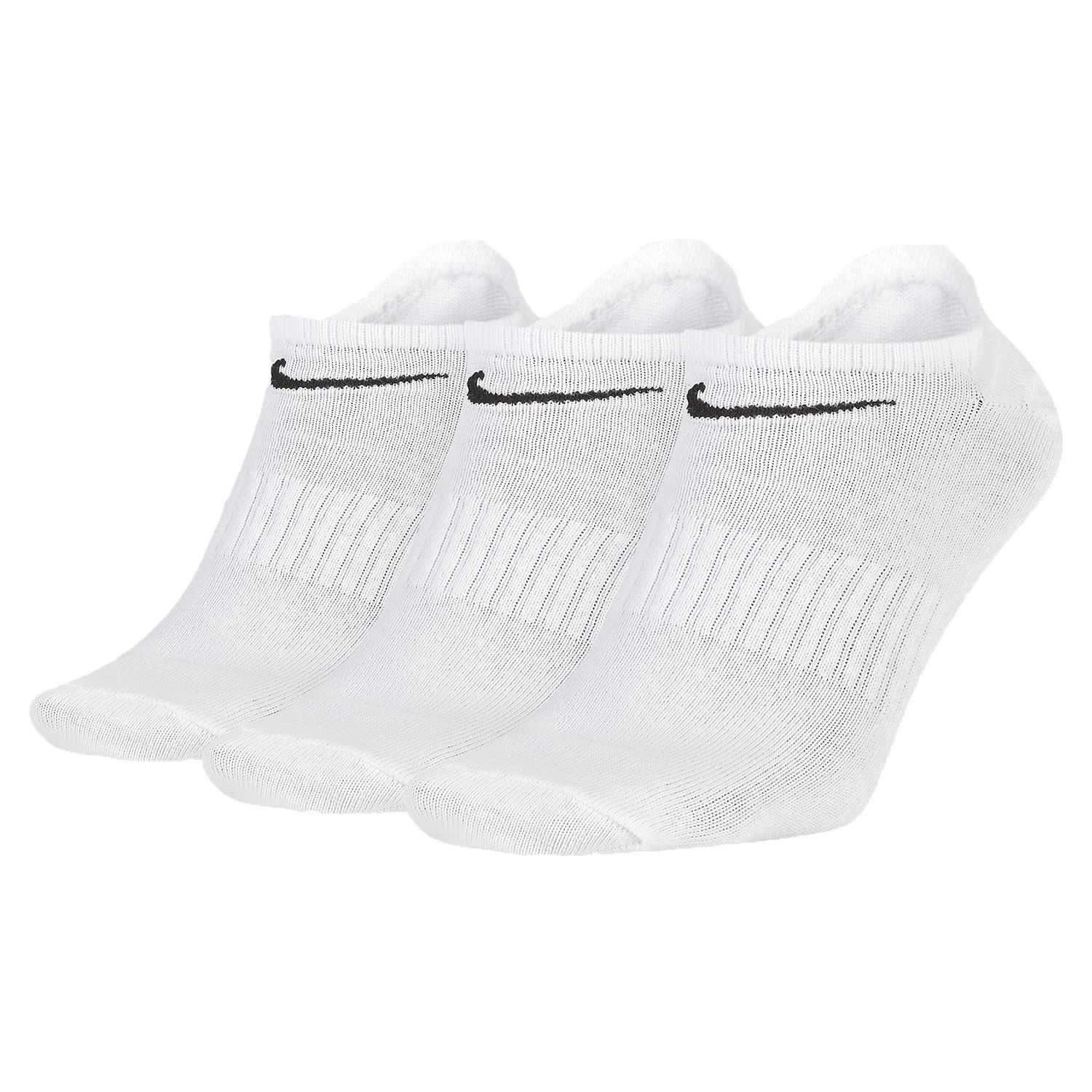 Nike Everyday Lightweight x 3 Socks - White/Black