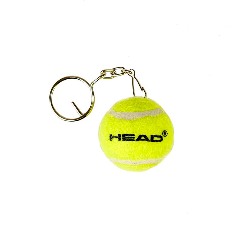 Head Ball Key Ring - Yellow