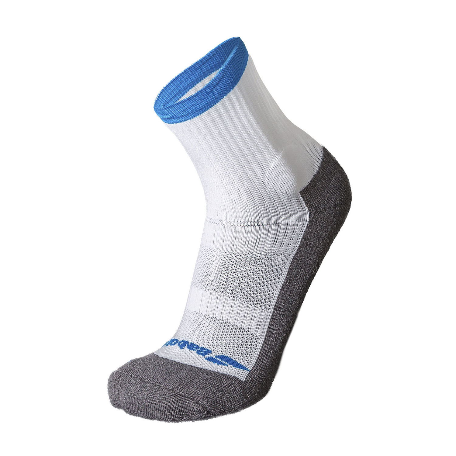 Babolat Pro 360 Men's Padel Socks - White/Diva Blue