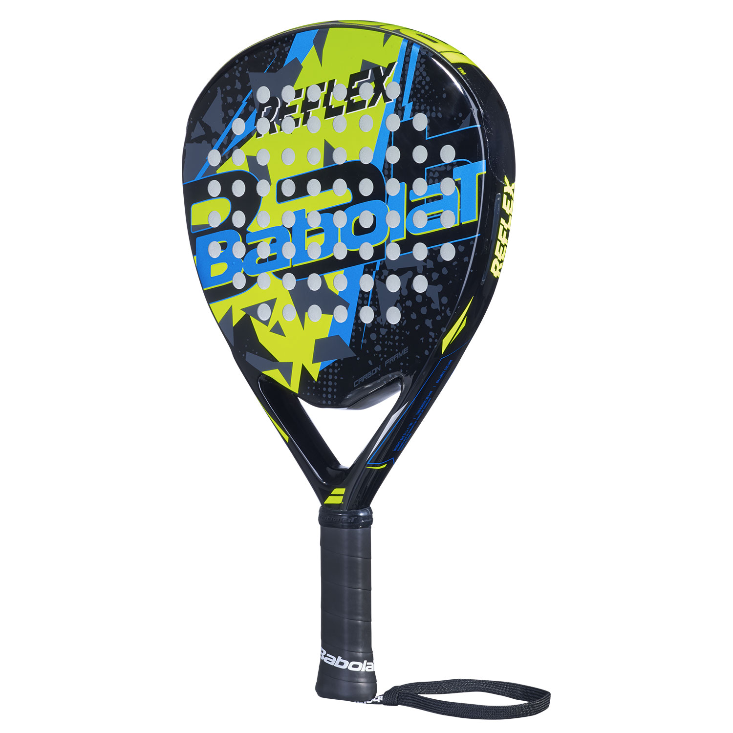 Babolat Reflex Padel Racket - Black/Yellow/Blue