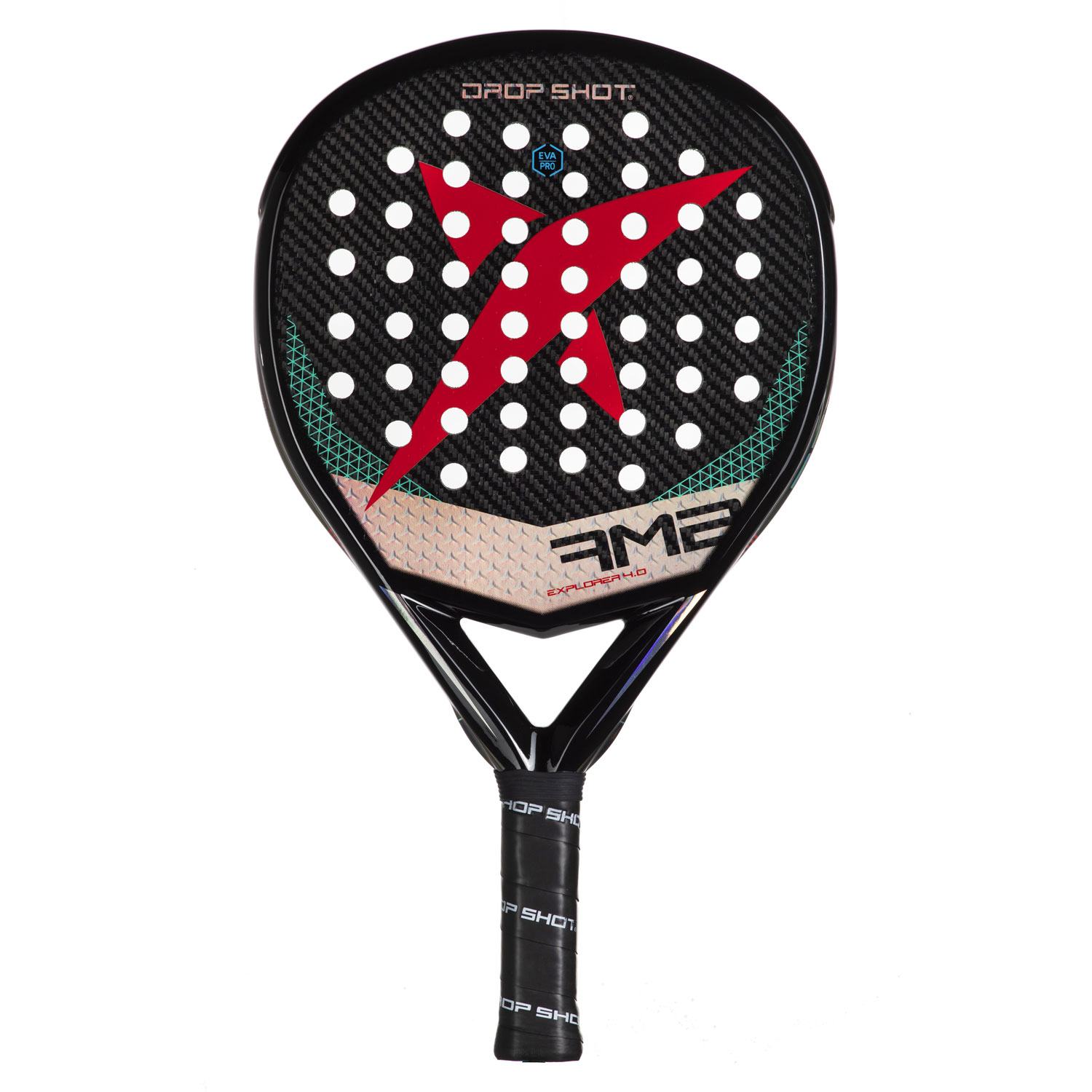 DROP SHOT AMB EXPLORER 4.0 パデルラケット Drop Shot Explorer 4.0 Padel Racket - Black