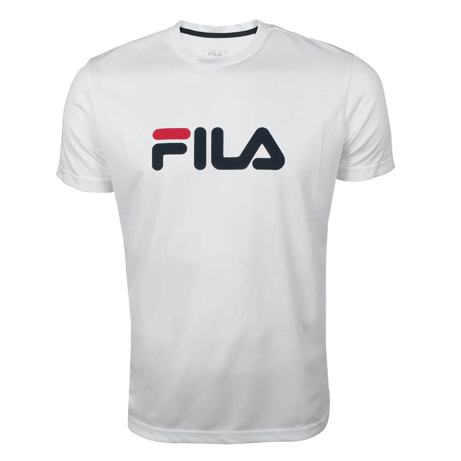 Fila Logo Maglietta Bambino - White