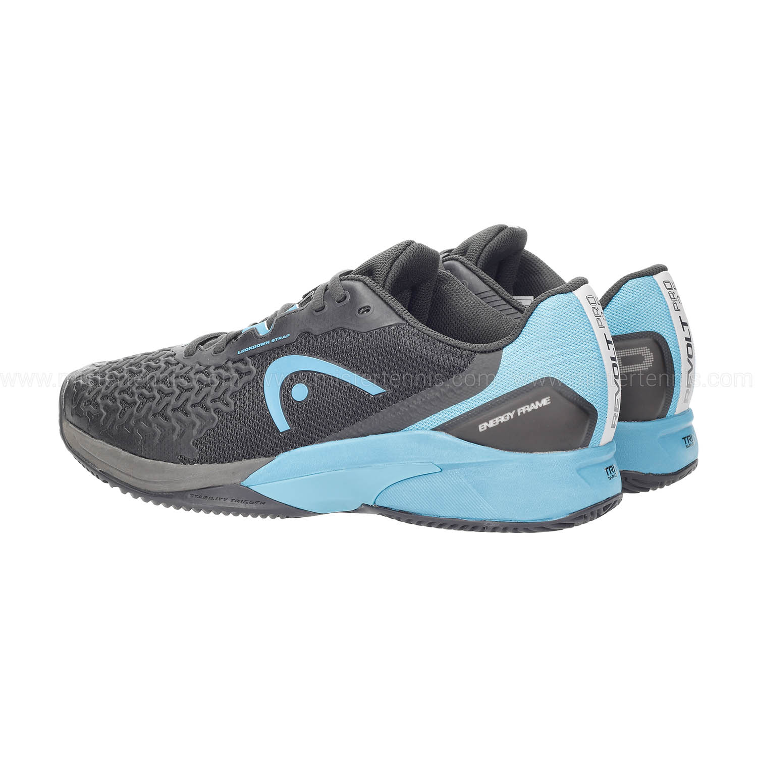 Head Revolt Pro 3.5 Clay Men's Tennis Shoes - Raven/Capri
