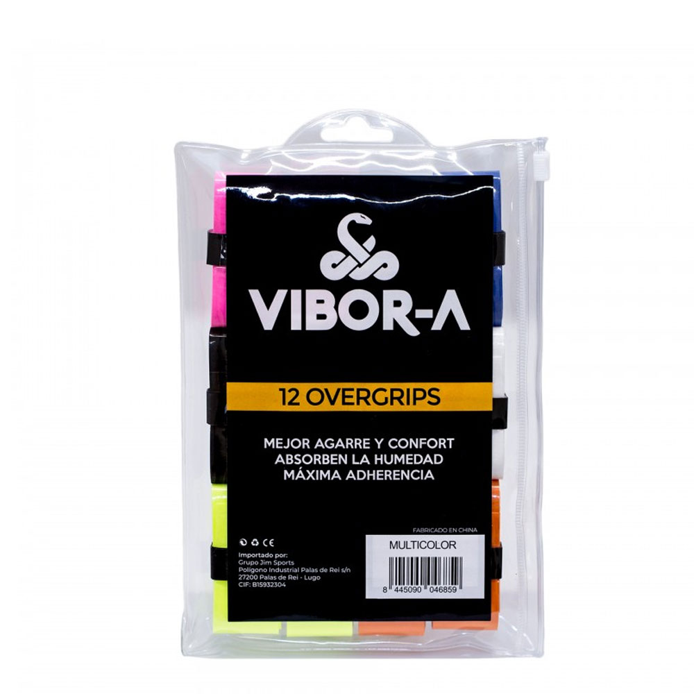 Vibor-A Logo x 12 Overgrip - Multicolor