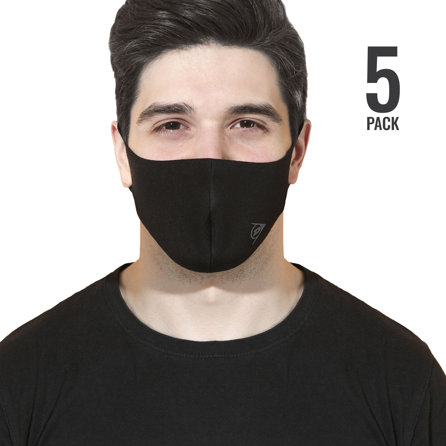 Dunlop Fashion x 5 Mascherina - Black
