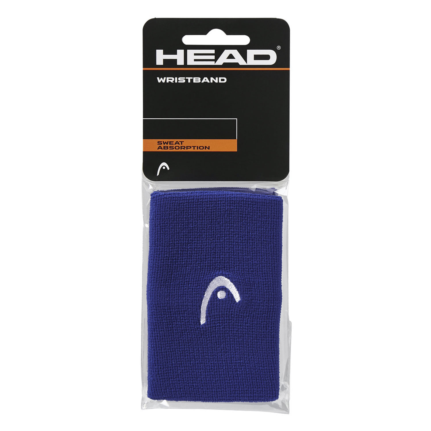 Head Logo 5in Big Wristbands - Blue