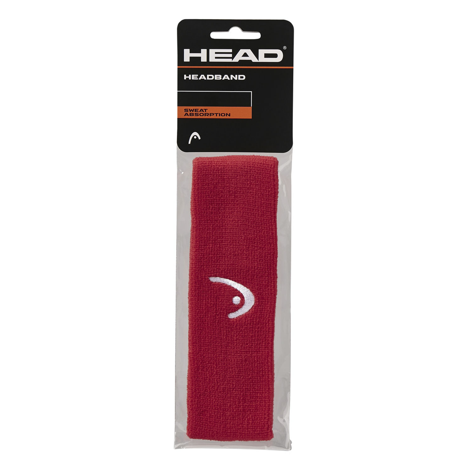 Head Logo Headband - Red
