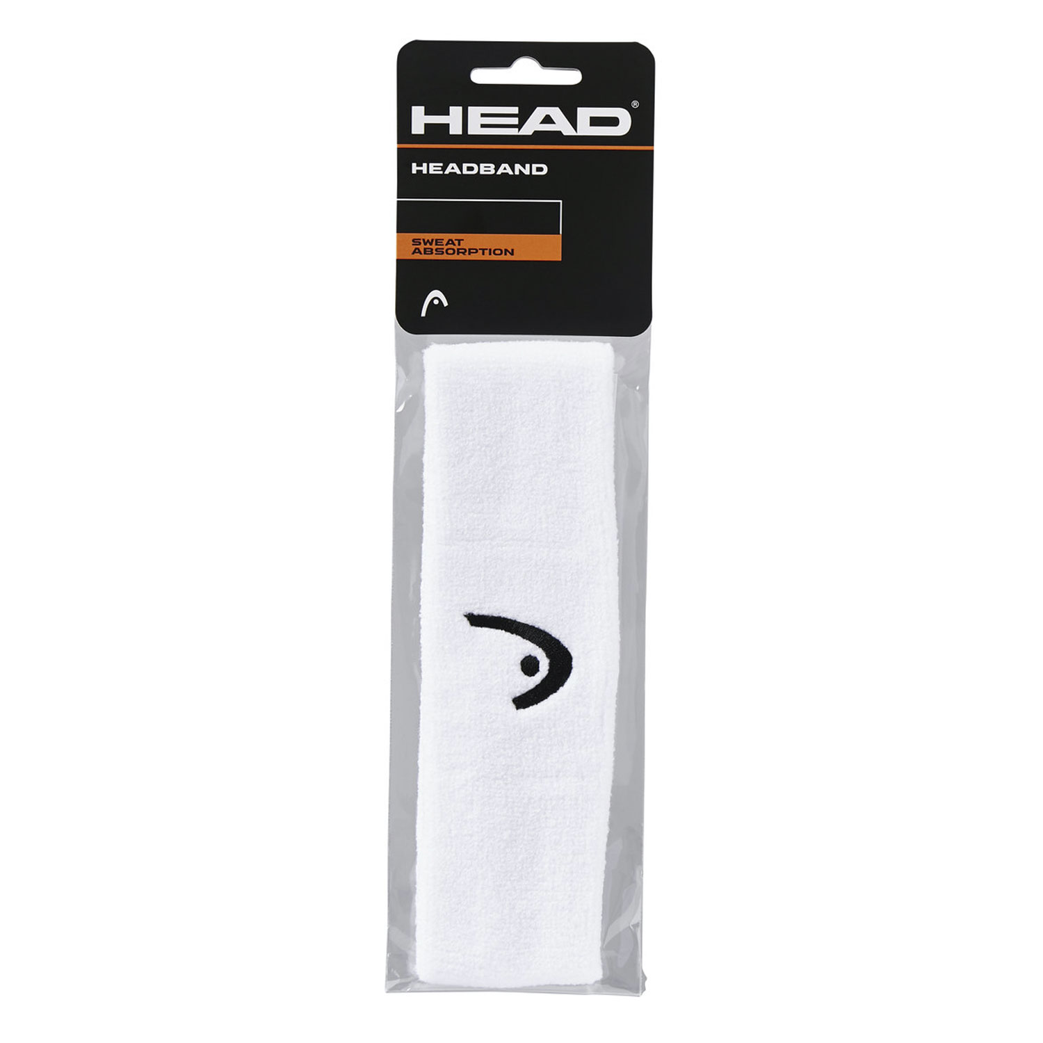 Head Logo Headband - White