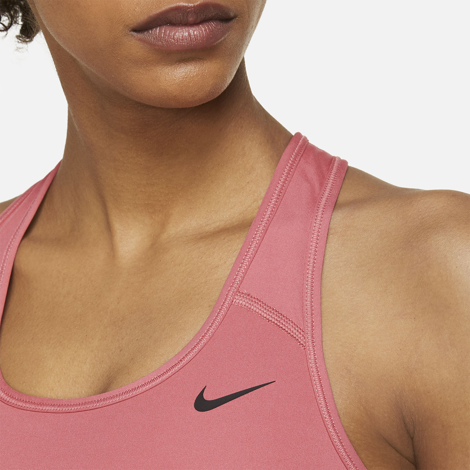 Nike Dri-FIT Women's Sports Bra - Archaeo Pink/Black