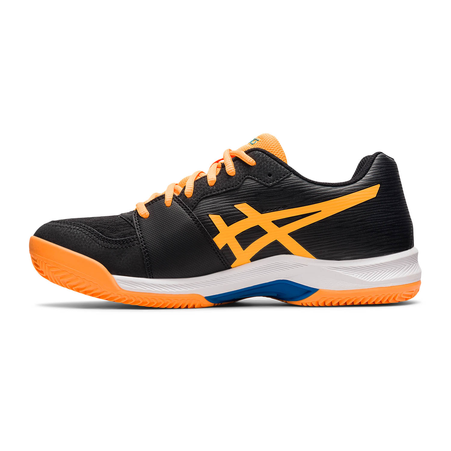 Asics Gel Padel Pro 4 Men's Padel Shoes - Black/Orange Pop