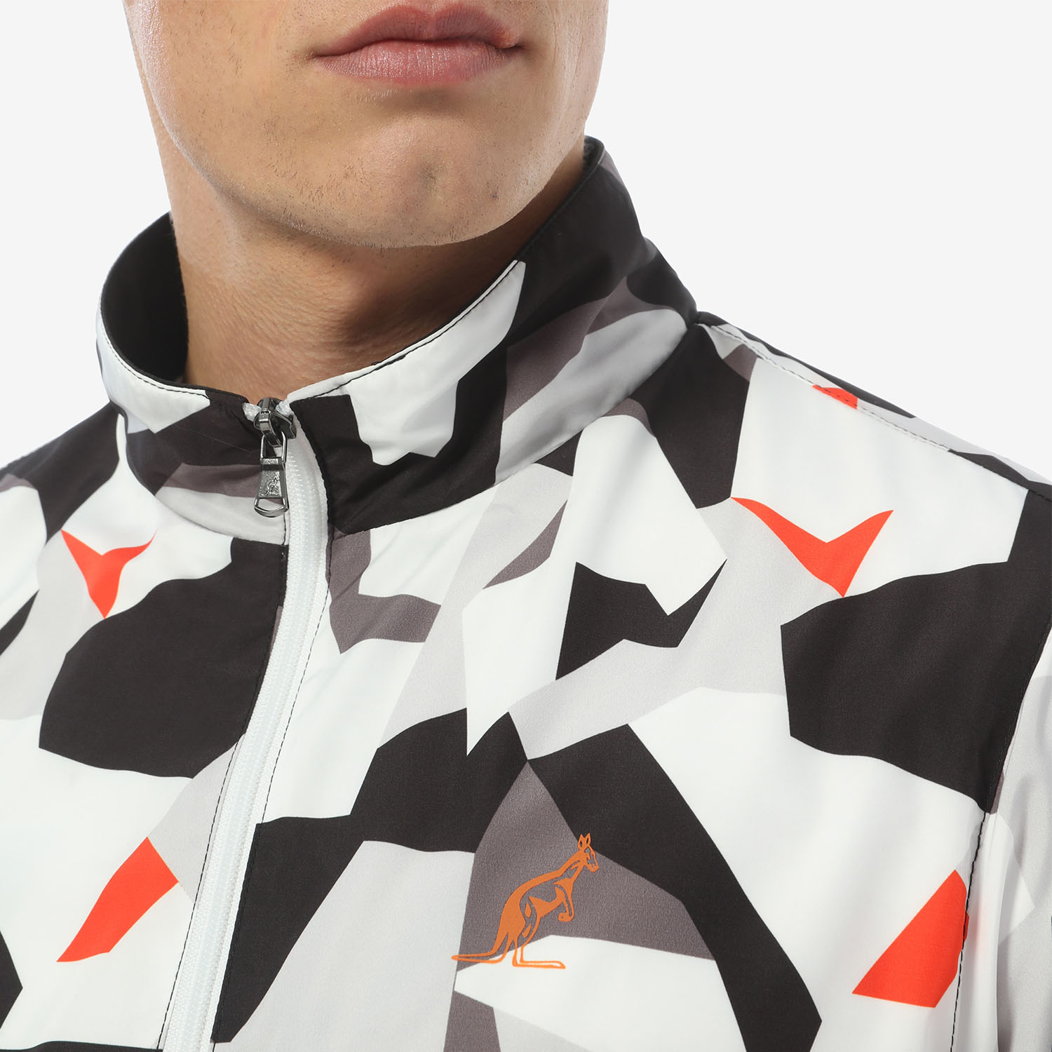 Australian Smash Camo Tuta da Padel Uomo - Bianco