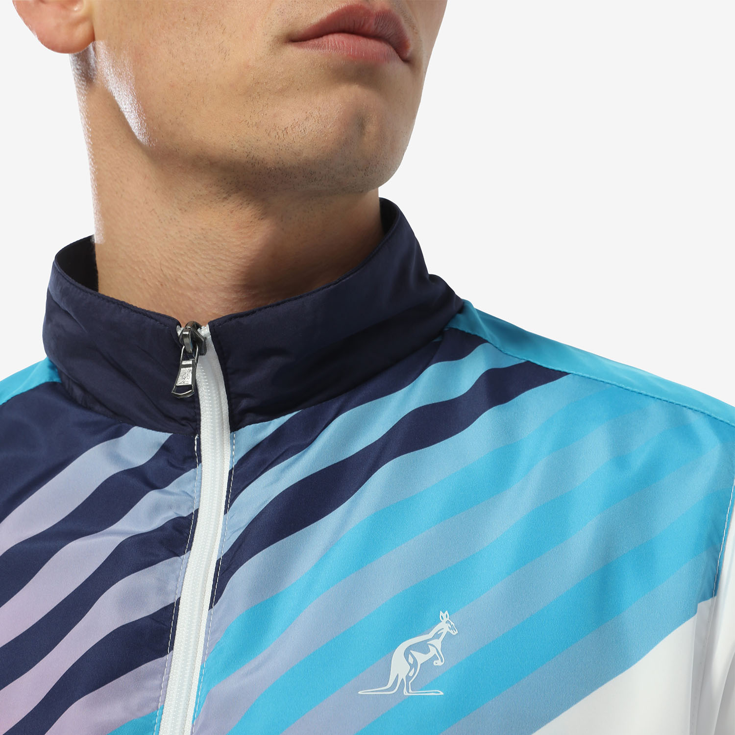Australian Smash Printed Tuta da Padel Uomo - Bianco