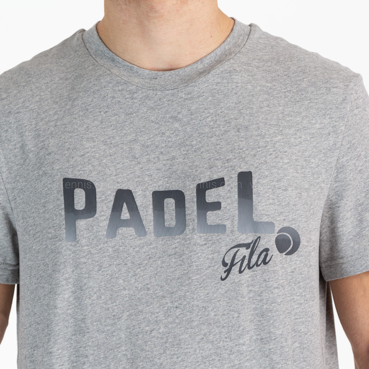 Fila Arno T-Shirt - Light Grey Melange