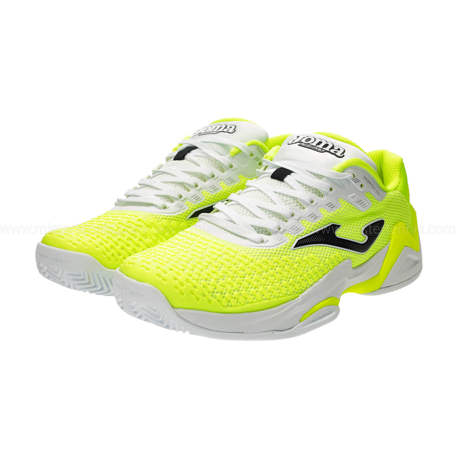 Joma Ace Pro Clay Zapatillas de Tenis Hombre - Lemon Fluor/White