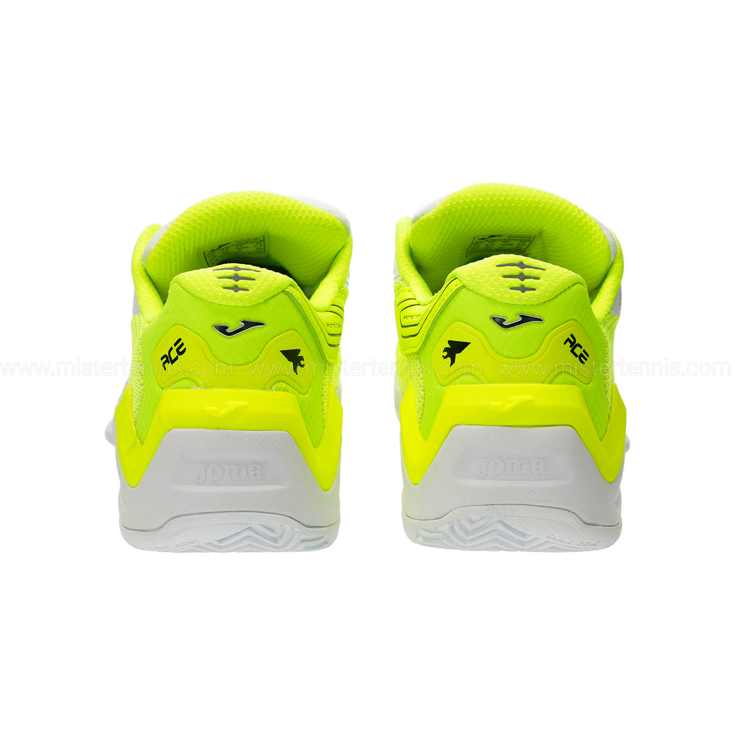 Joma Ace Pro Clay Men's Tennis Shoes - Lemon Fluor/White