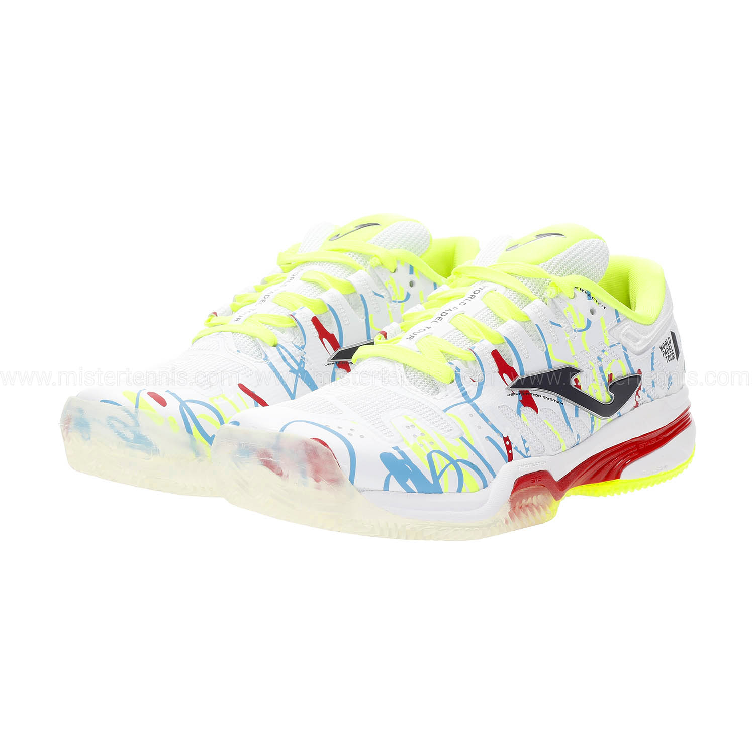 Joma Slam WPT Scarpe da Padel Bambini - White