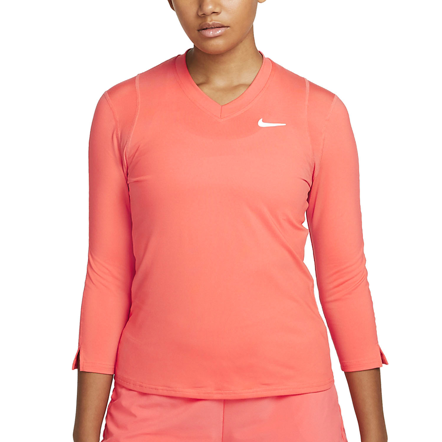 Nike Court Dri-FIT UV Victory Camisa Padel Mujer Magic Ember