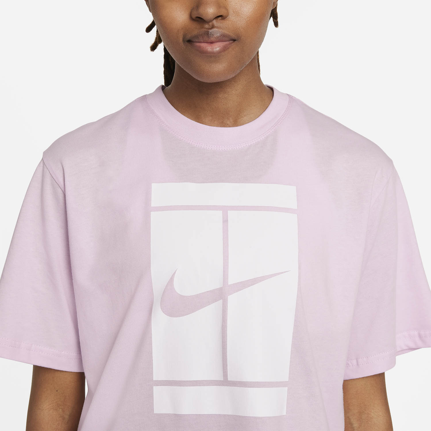 nike pink quartz shirt