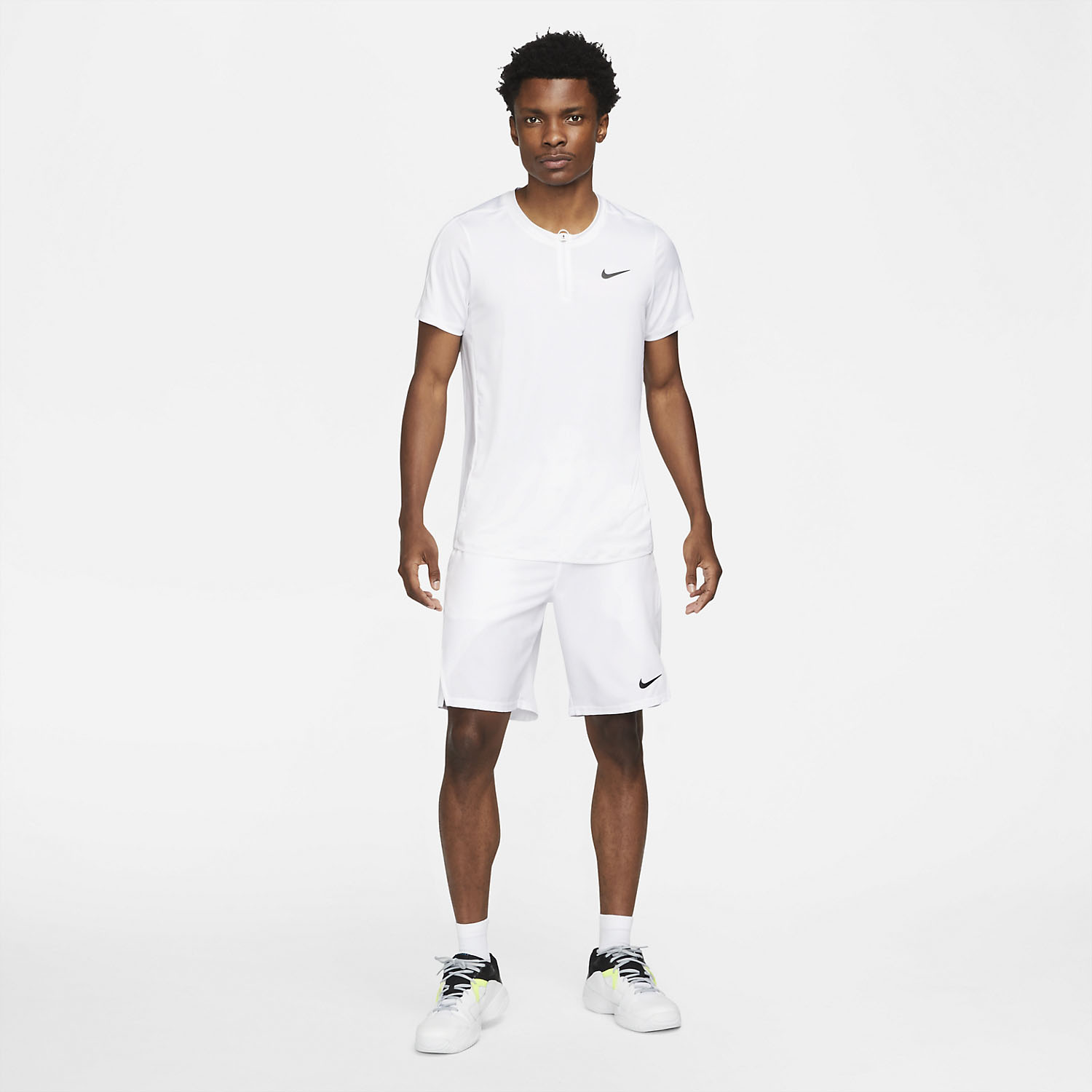 Nike Dri-FIT Advantage Polo - White/Black