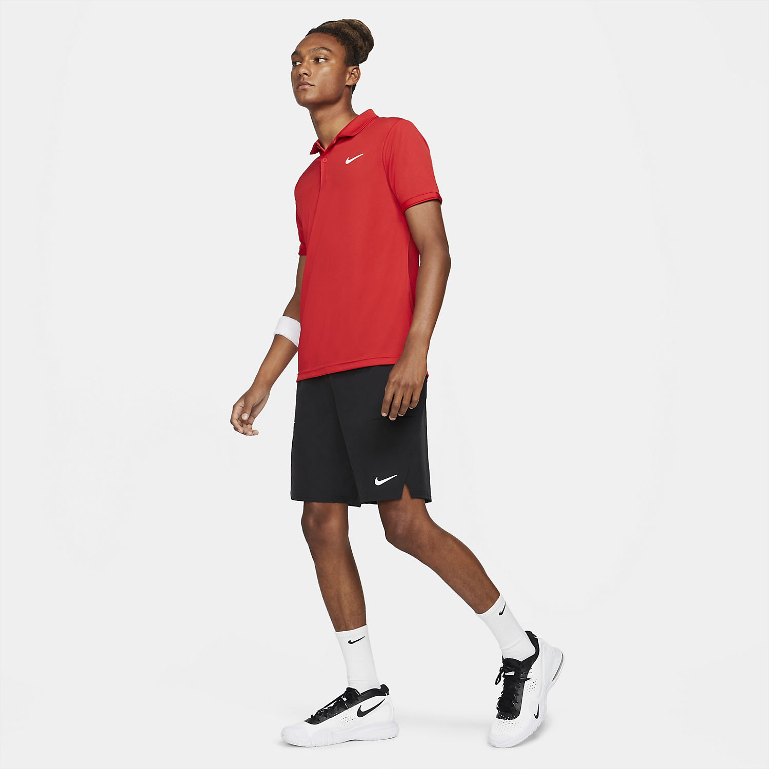 Nike Dri-FIT Victory Men's Padel Polo - University Red/White