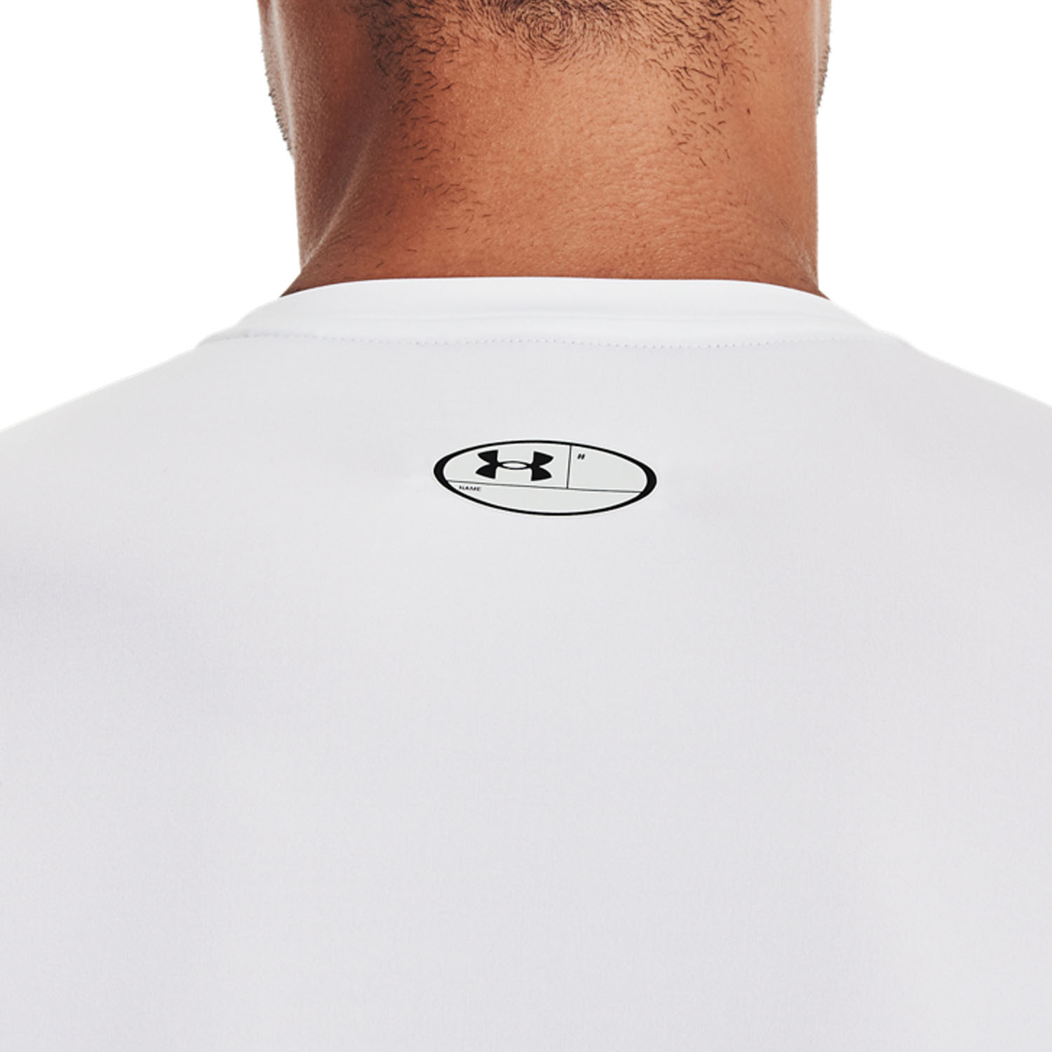 Under Armour HeatGear Compression Men's Padel Shirt - White