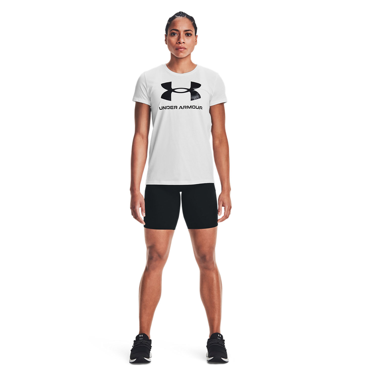 Under Armour Sportstyle Graphic T-Shirt - White/Black