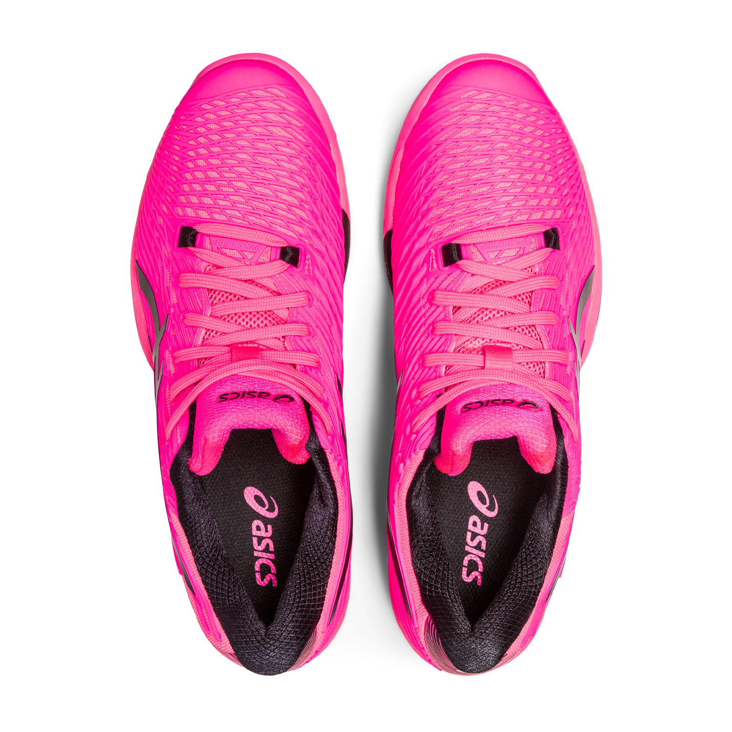Asics Solution Speed FF 2 Clay Men's Tennis Shoes - Hot Pink