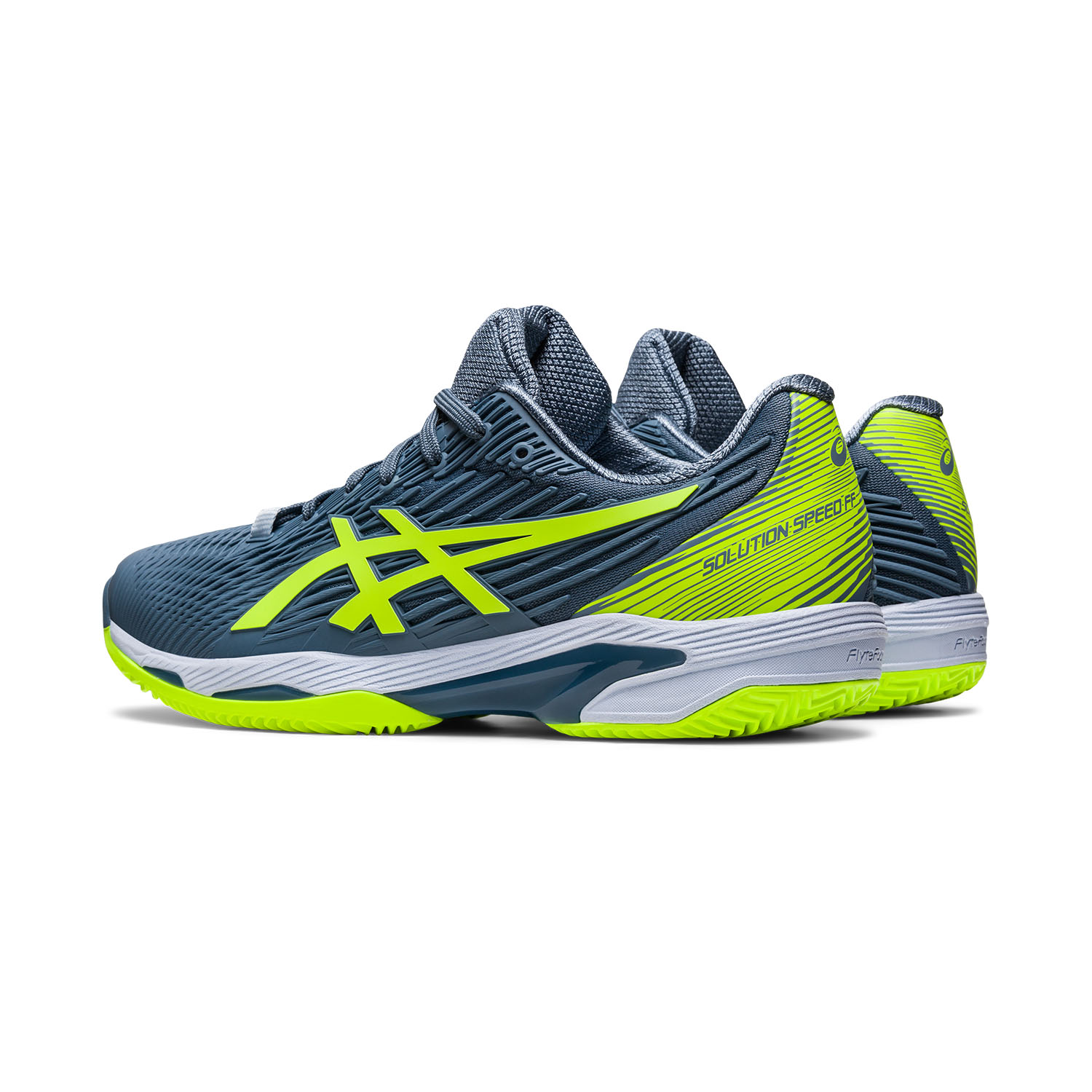 Asics Solution Speed FF 2 Clay Men's Tennis Shoes - Steel Blue