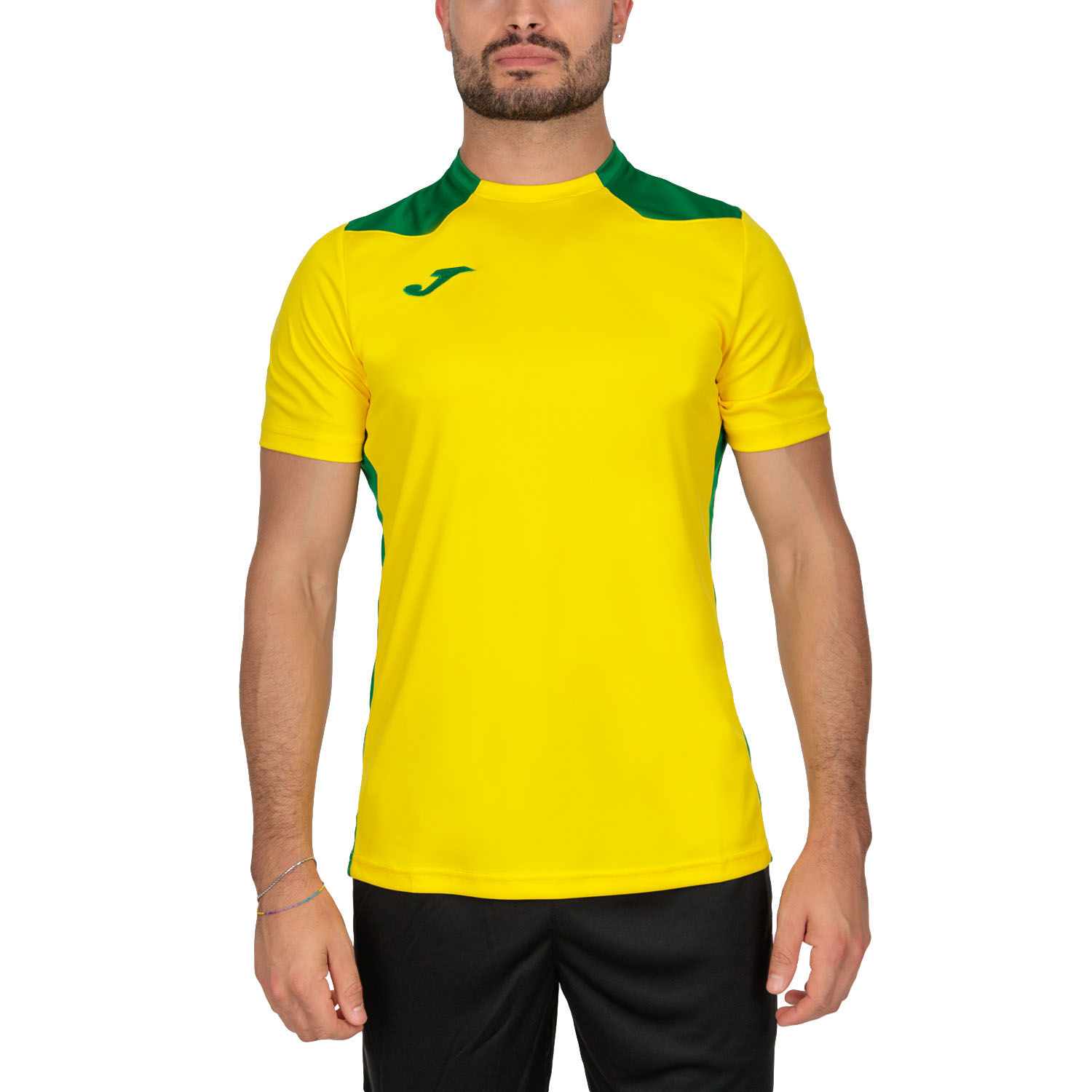 Joma Championship VI T-Shirt - Yellow/Green