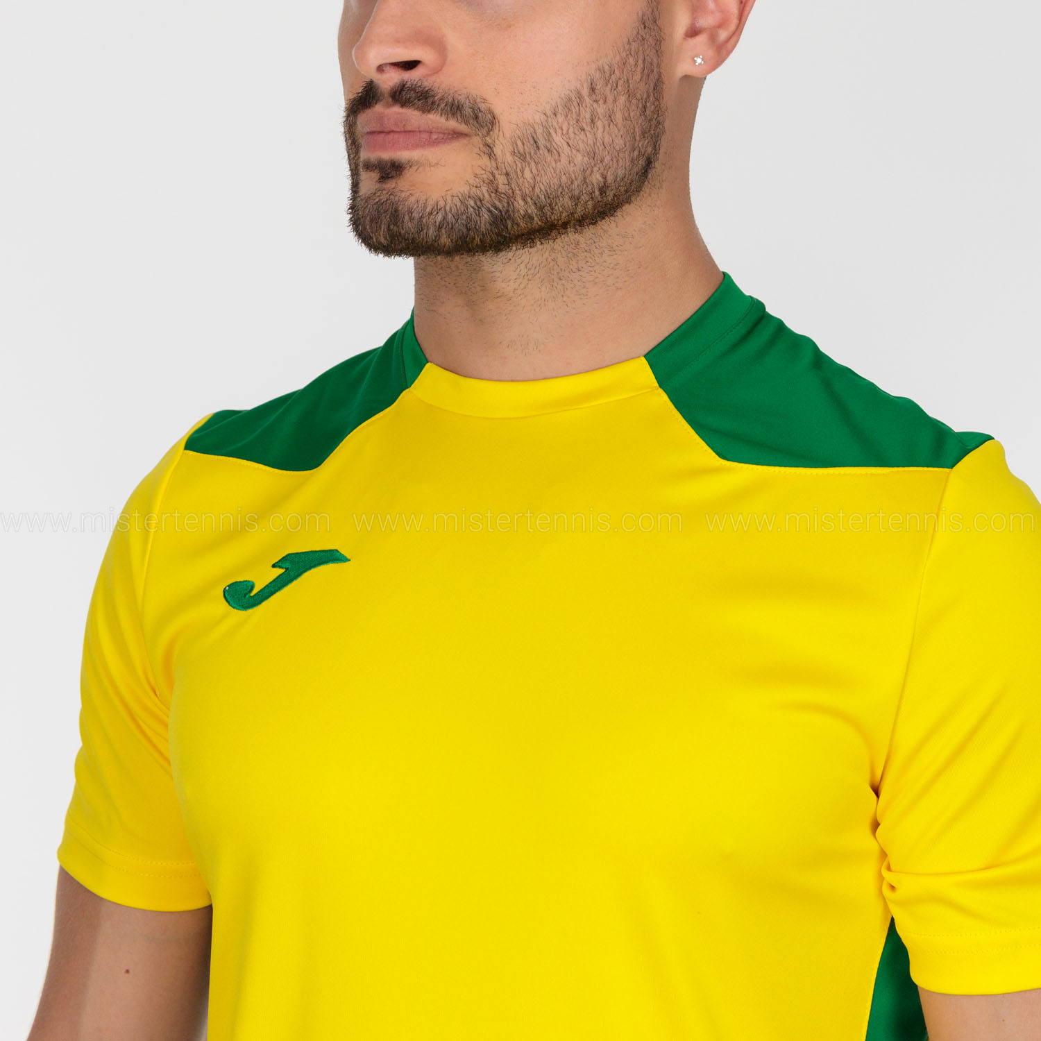 Joma Championship VI Camiseta - Yellow/Green