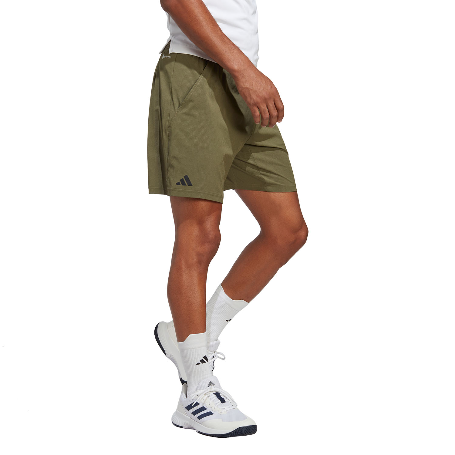 adidas Ergo 7in Shorts - Olive Strata/Wonder Taupe