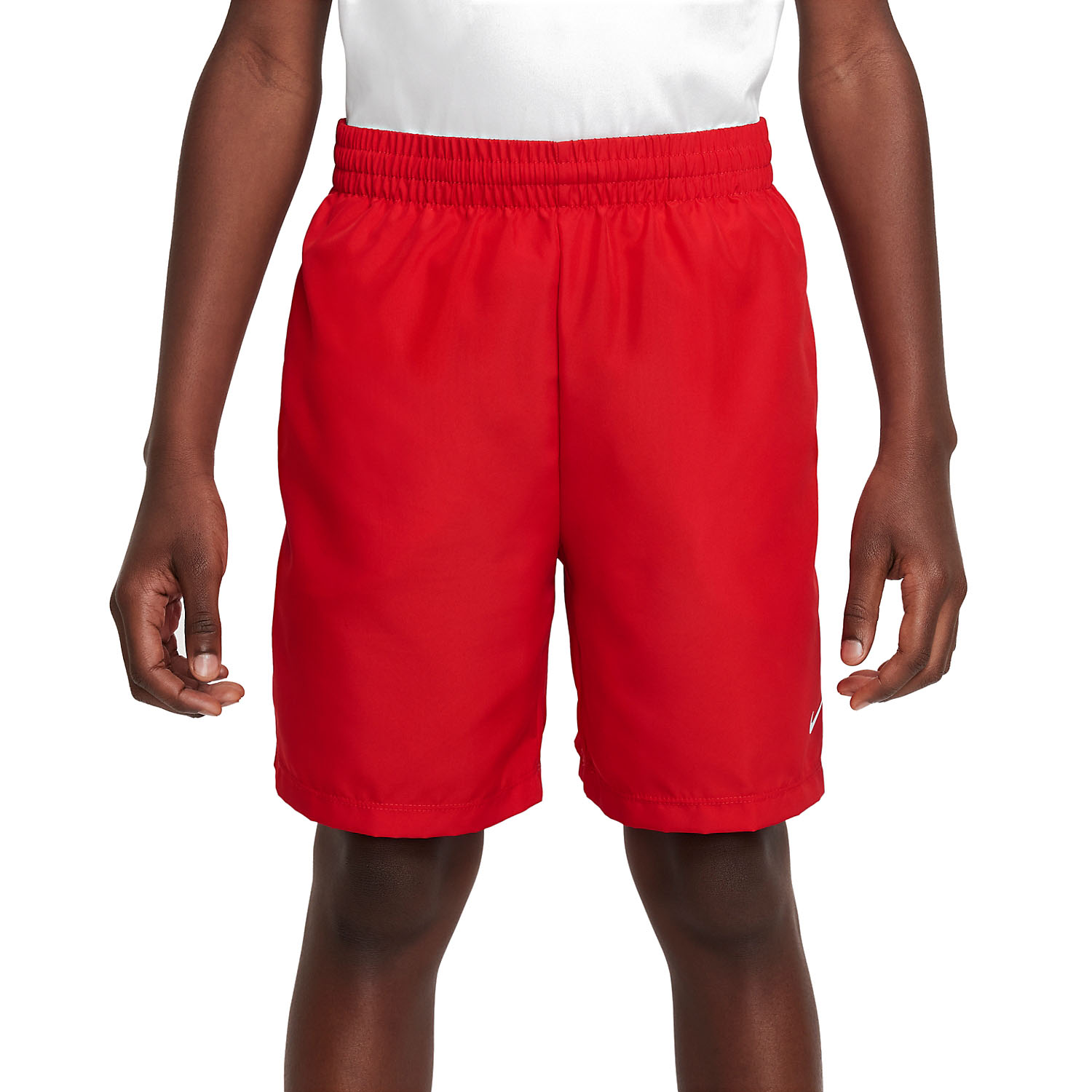 Nike Dri-FIT Icon 6in Shorts Boy - University Red/White
