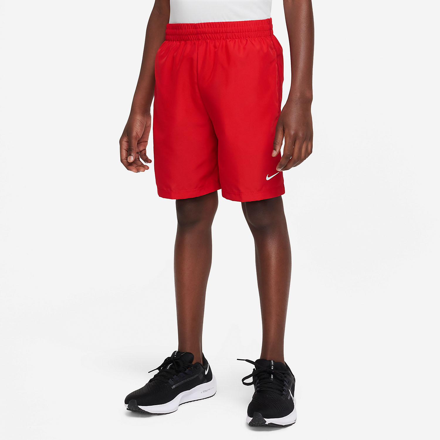 Nike Dri-FIT Icon 6in Pantaloncini Bambino - University Red/White