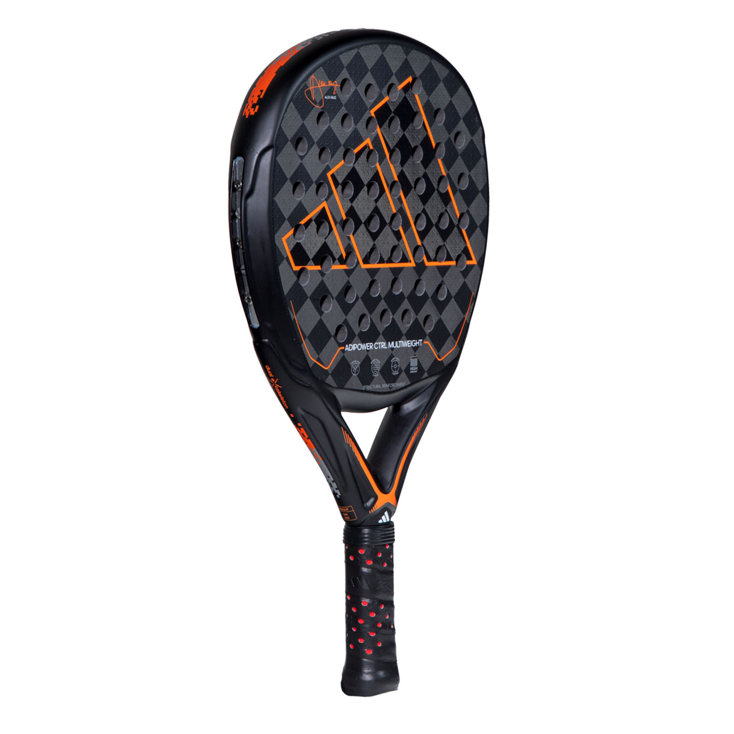 adidas Adipower Multiweight CTRL Padel - Black/Orange