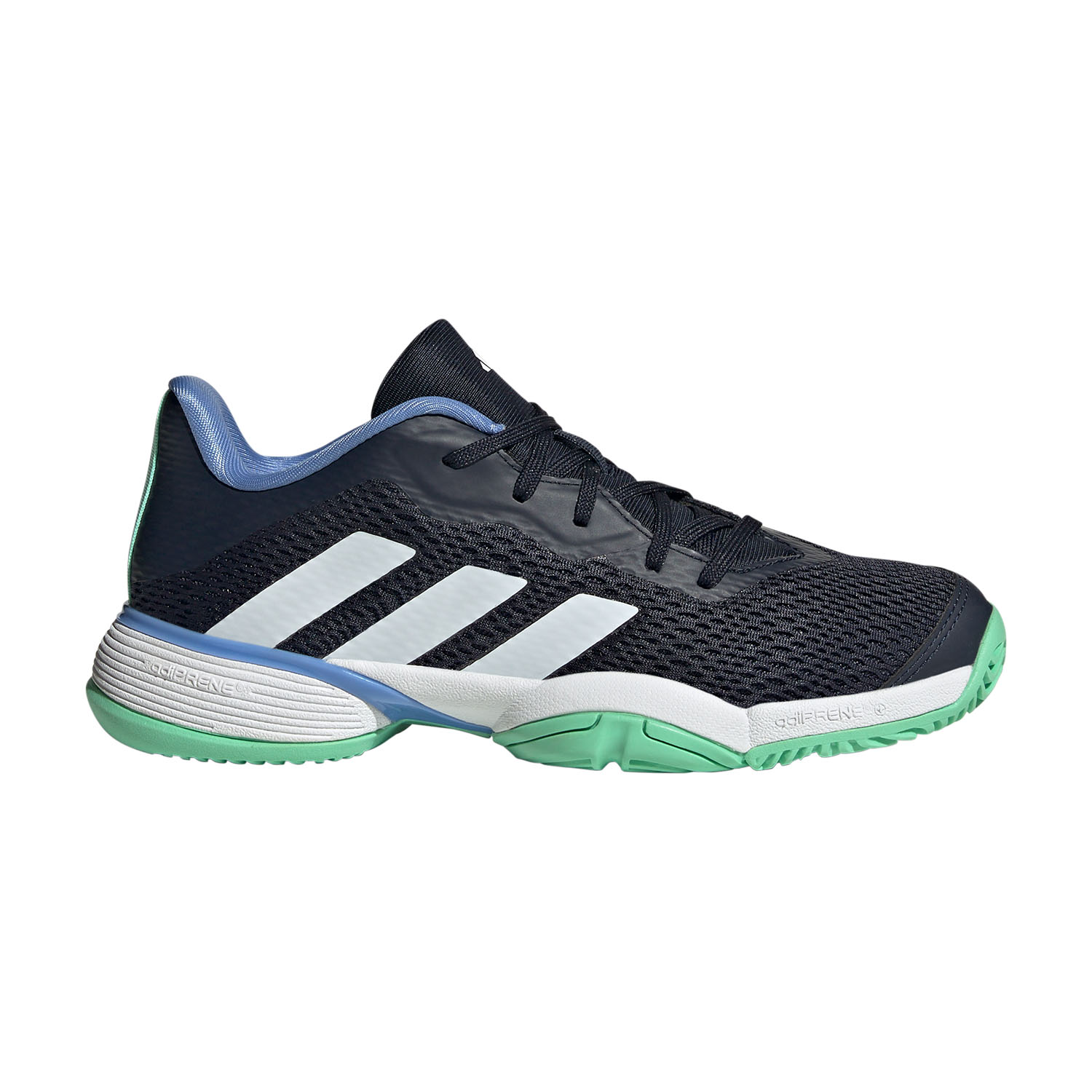 adidas gazelle silver green womens Adidas Barricade K Kids Tennis Shoes: White/Black/Red