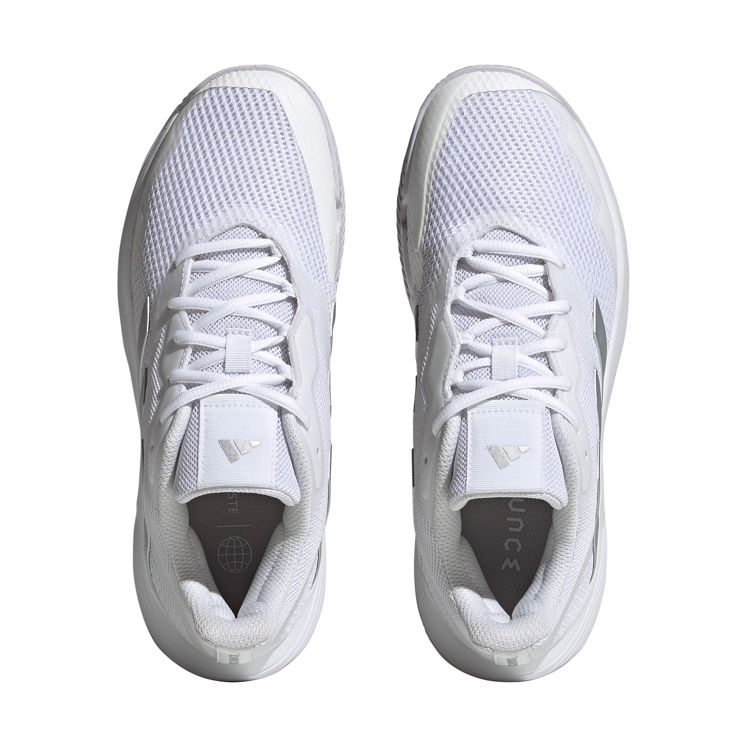 adidas gazelle silver green womens Adidas Courtjam Control 3 (W) (White) – Tennis Inc