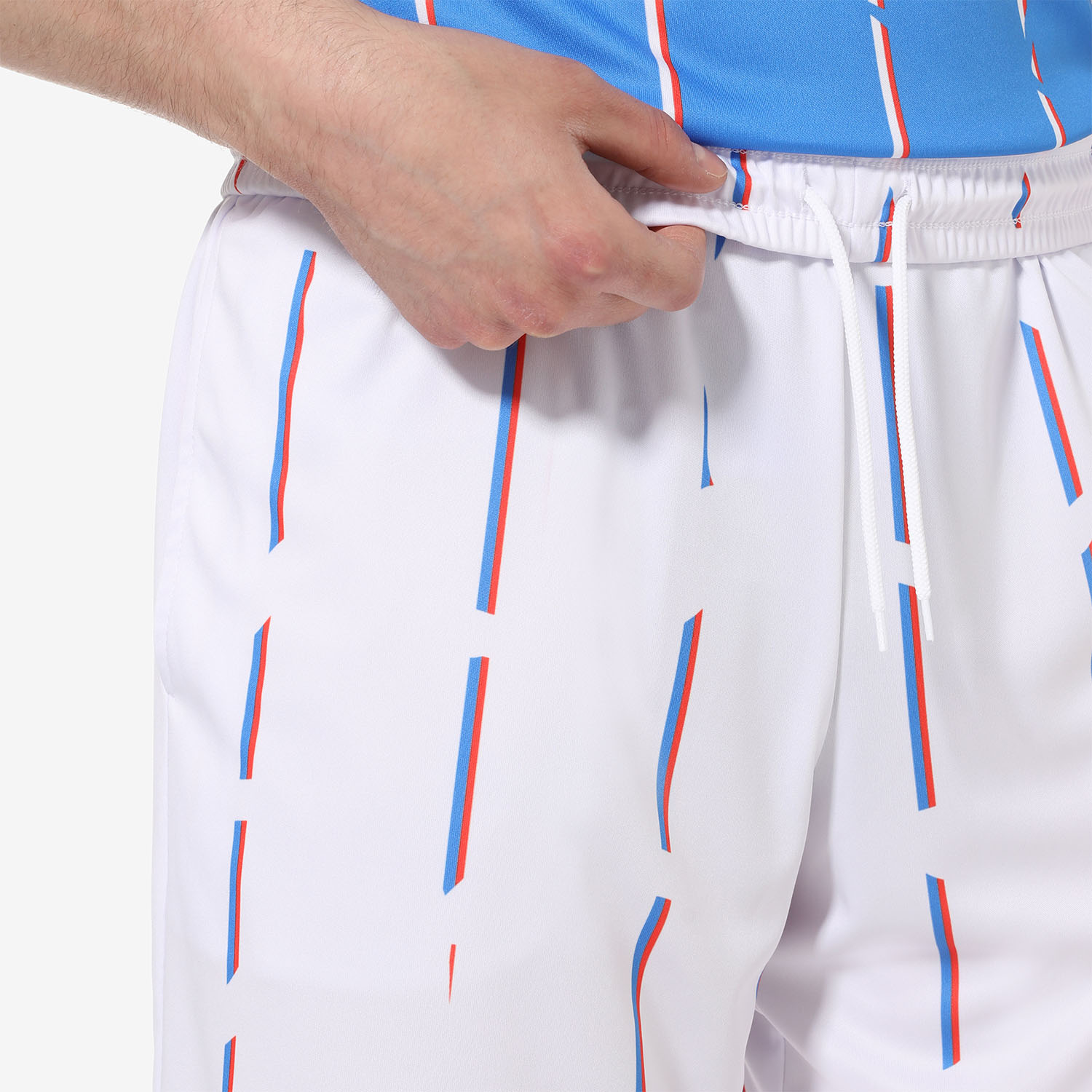 Australian Stripes Ace 7.5in Shorts - Bianco