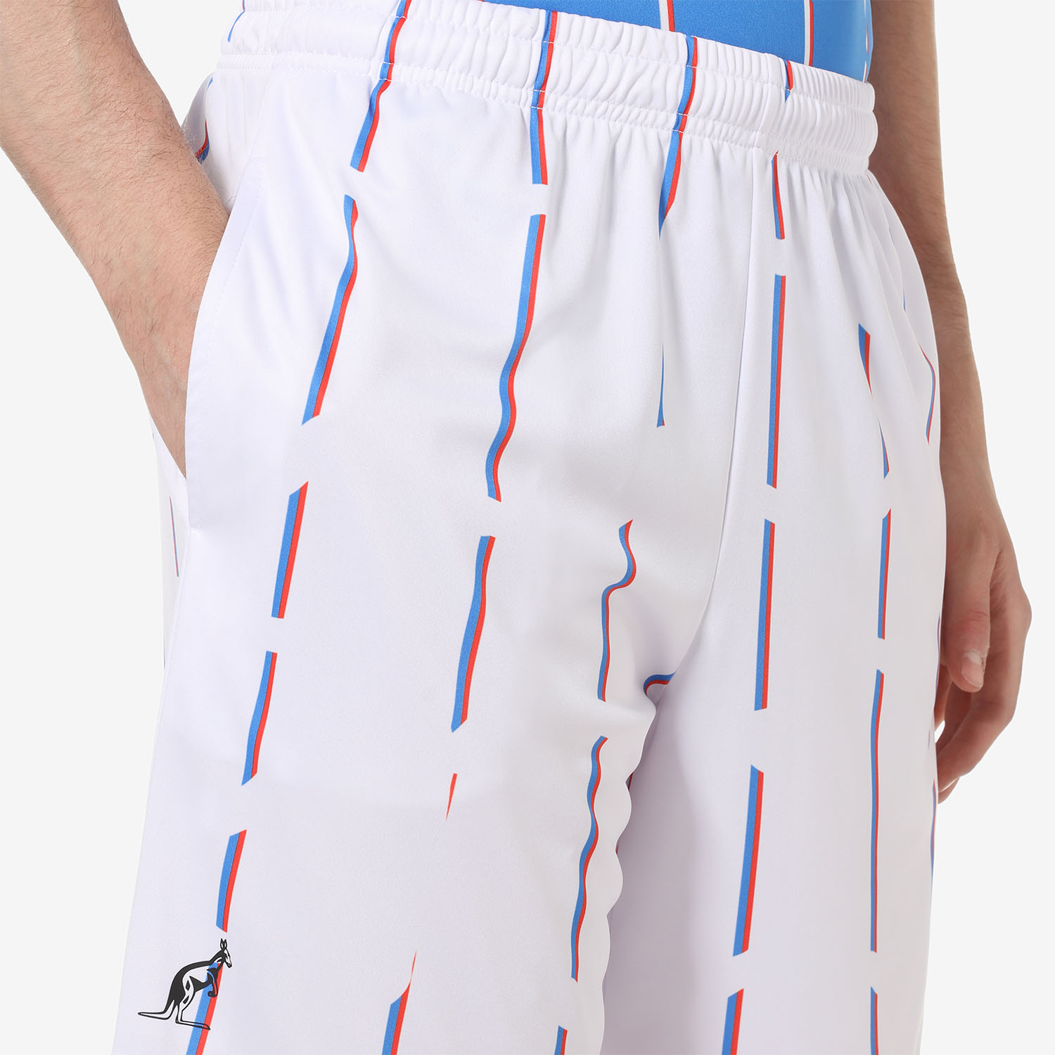 Australian Stripes Ace 7.5in Shorts - Bianco