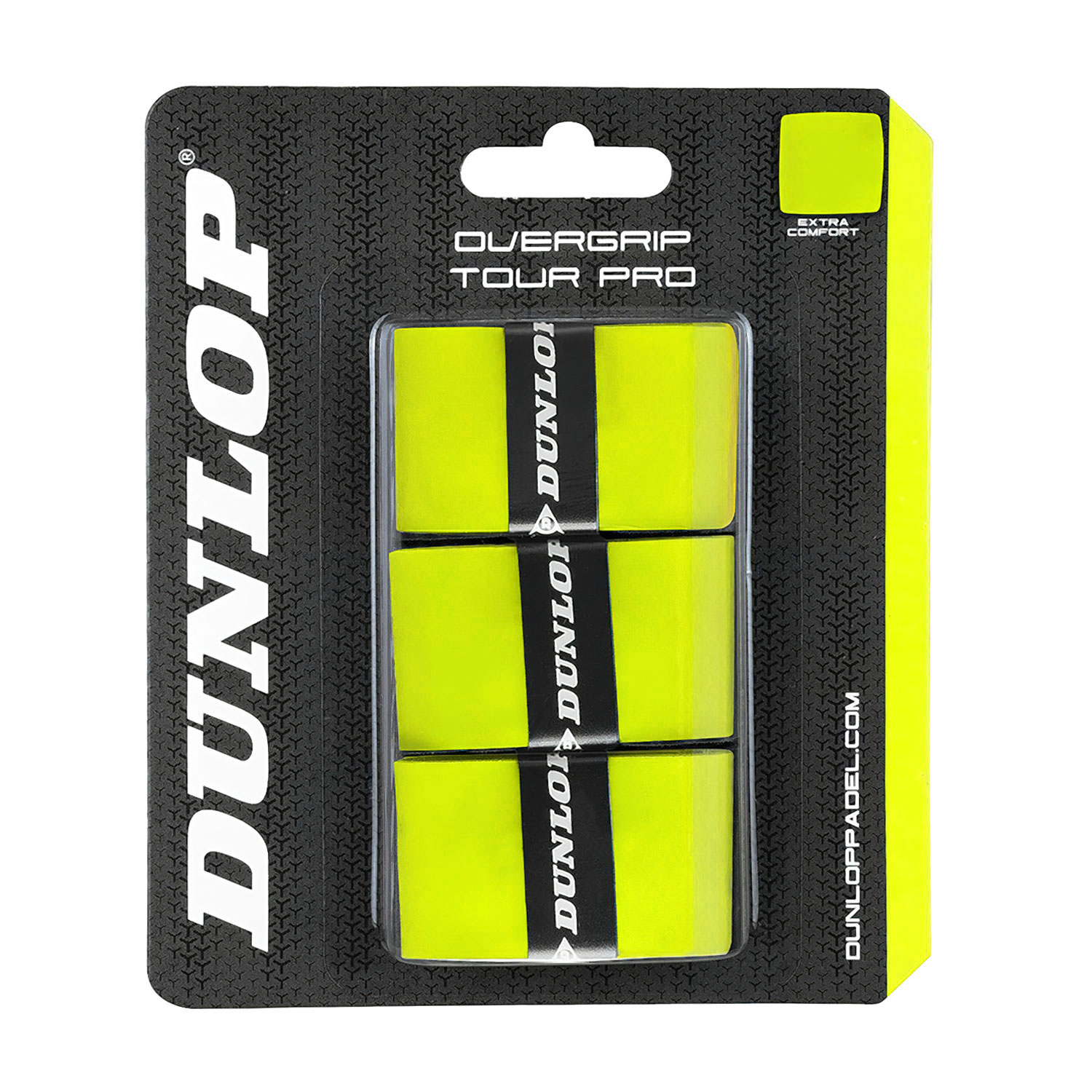 Dunlop Tour Pro x 3 Overgrip - Yellow