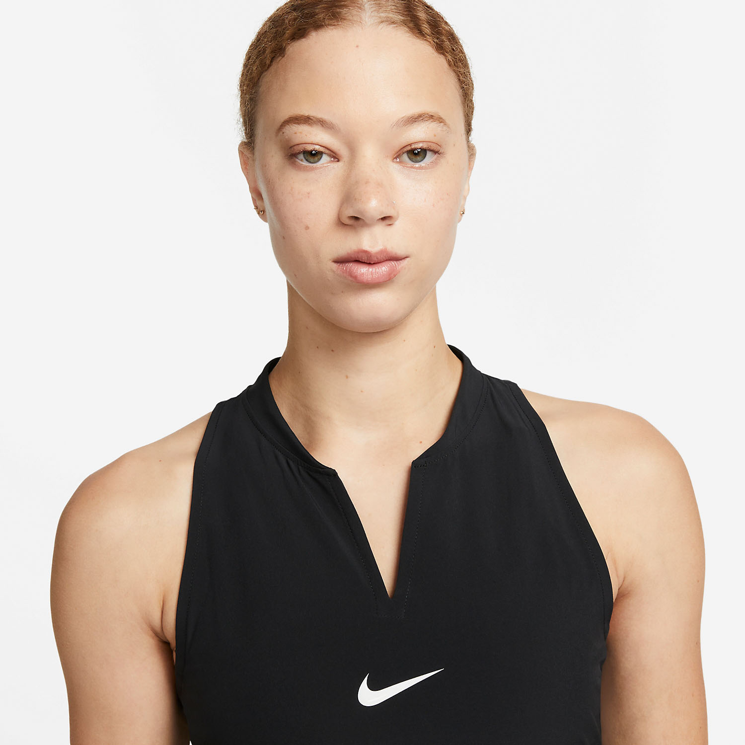 Nike Court Dri-FIT Club Dress - Black/White