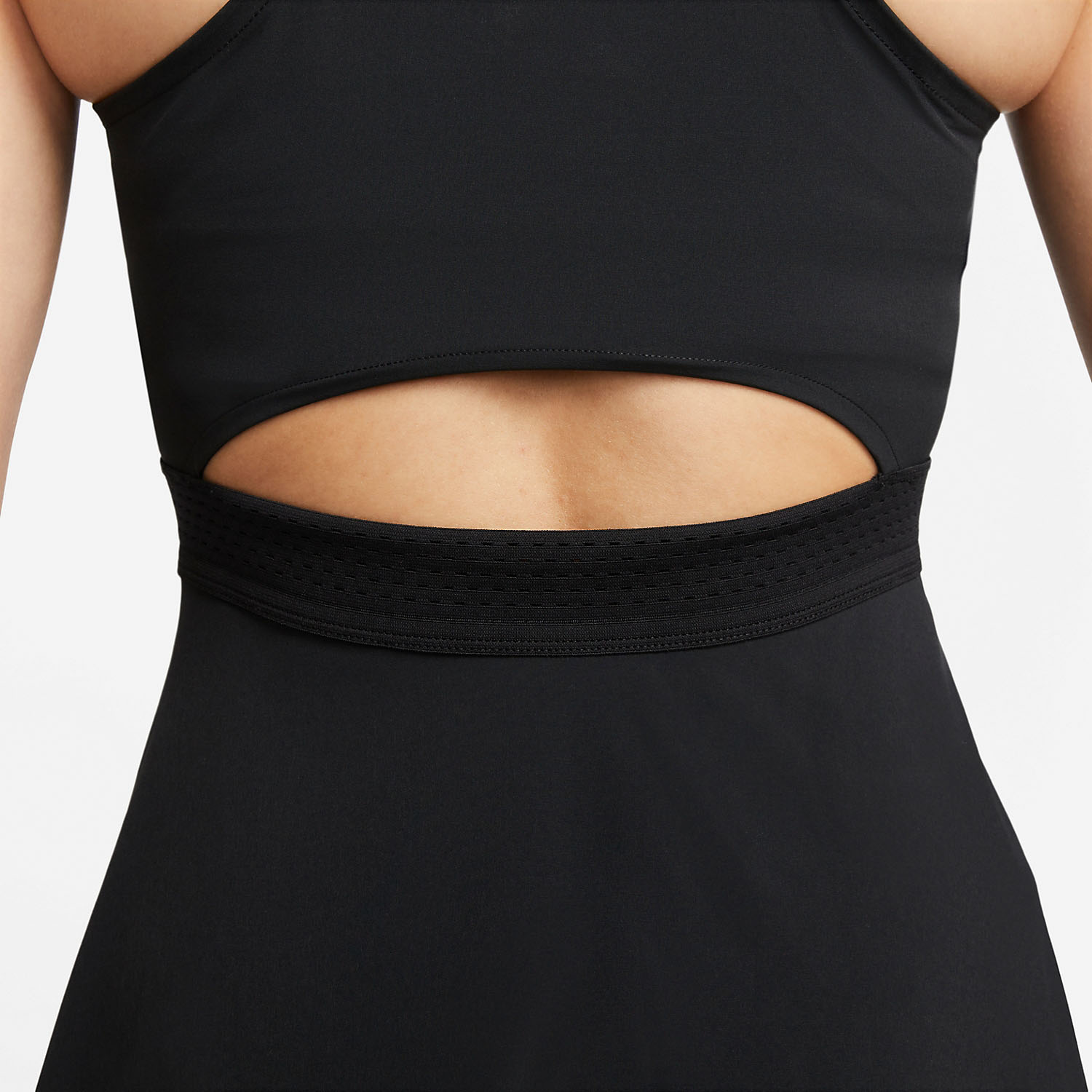 Nike Court Dri-FIT Club Dress - Black/White