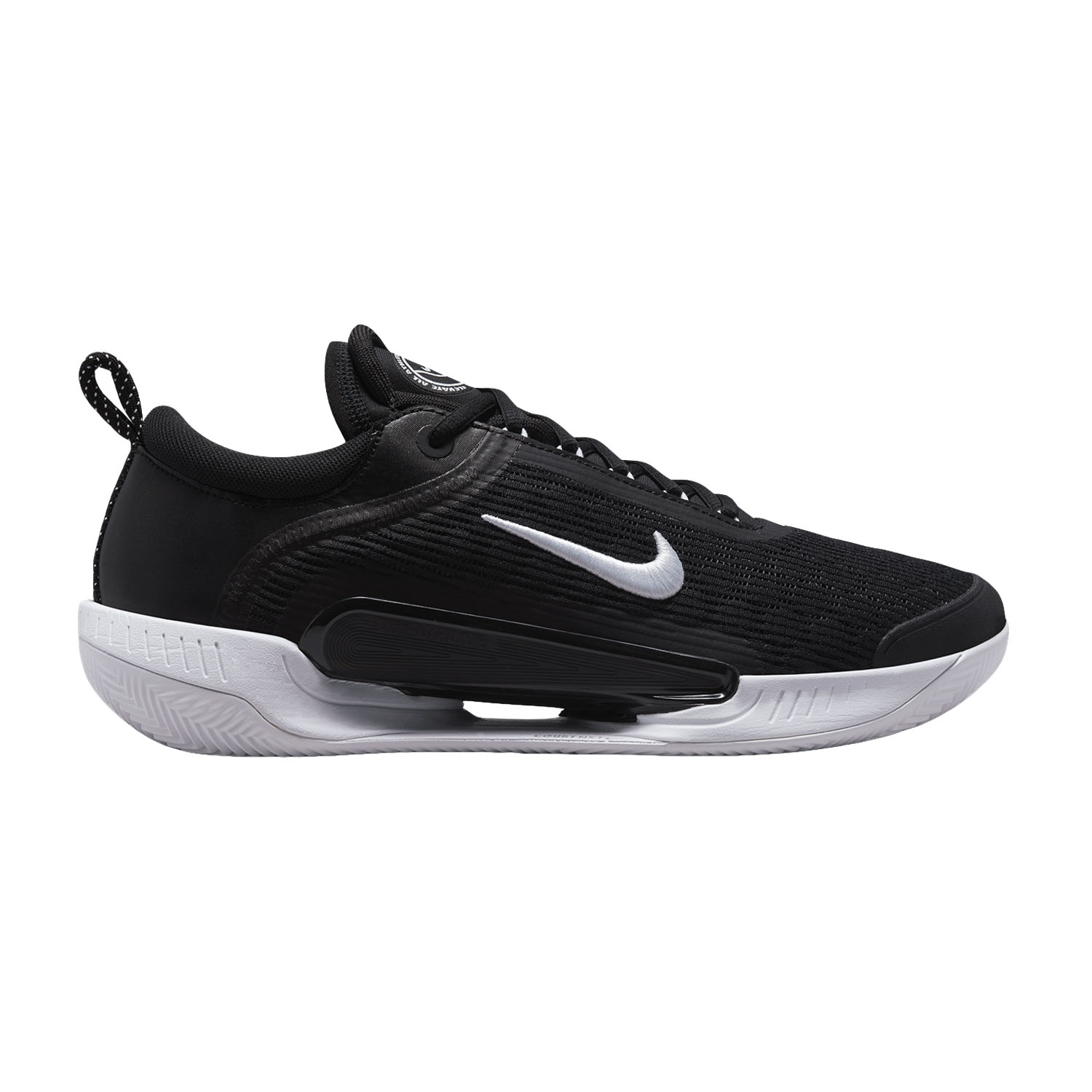 Nike Court Air Zoom NXT Clay Men's Tennis Shoes - Black/White