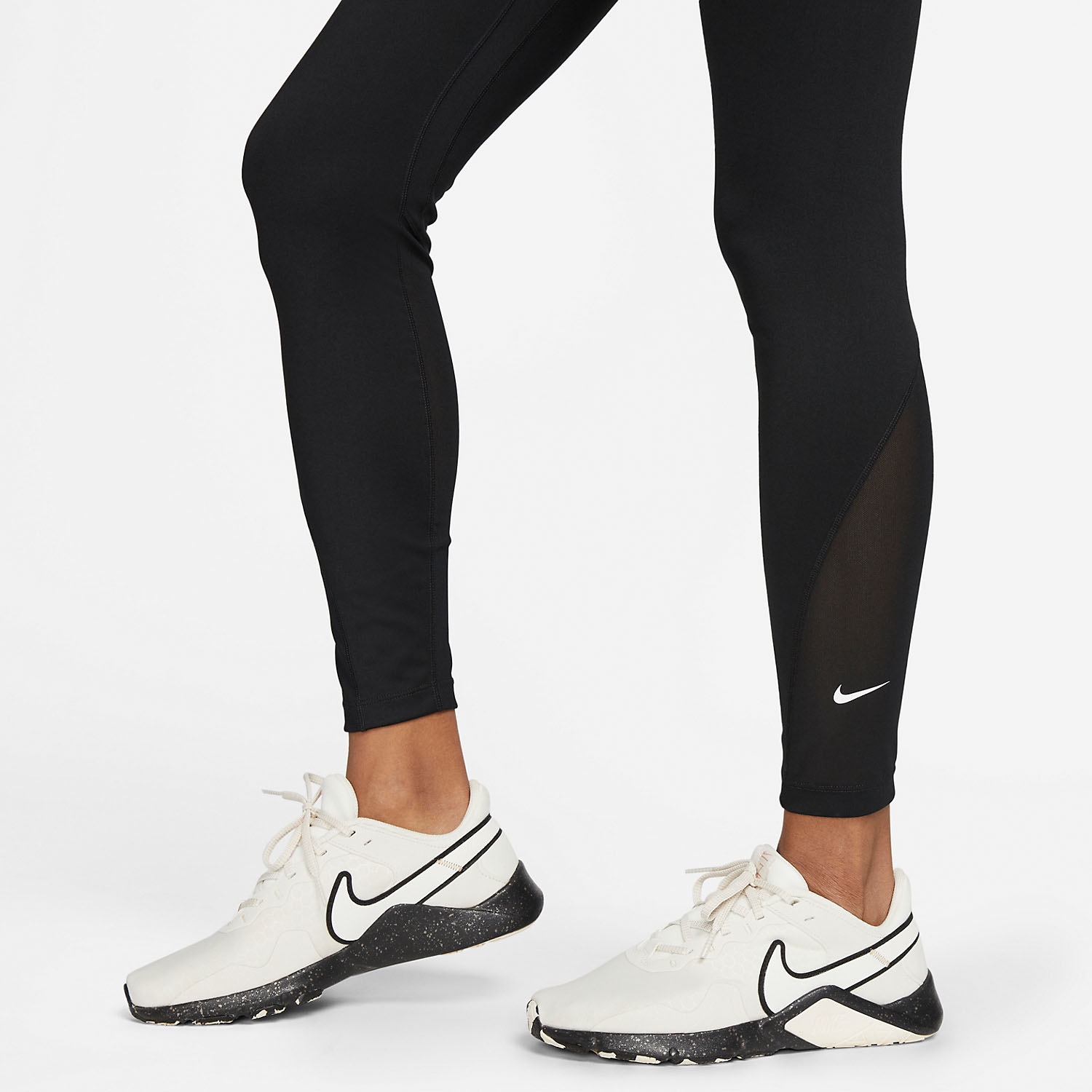 Nike, One High-Rise Leggings - Deep Jungle/White