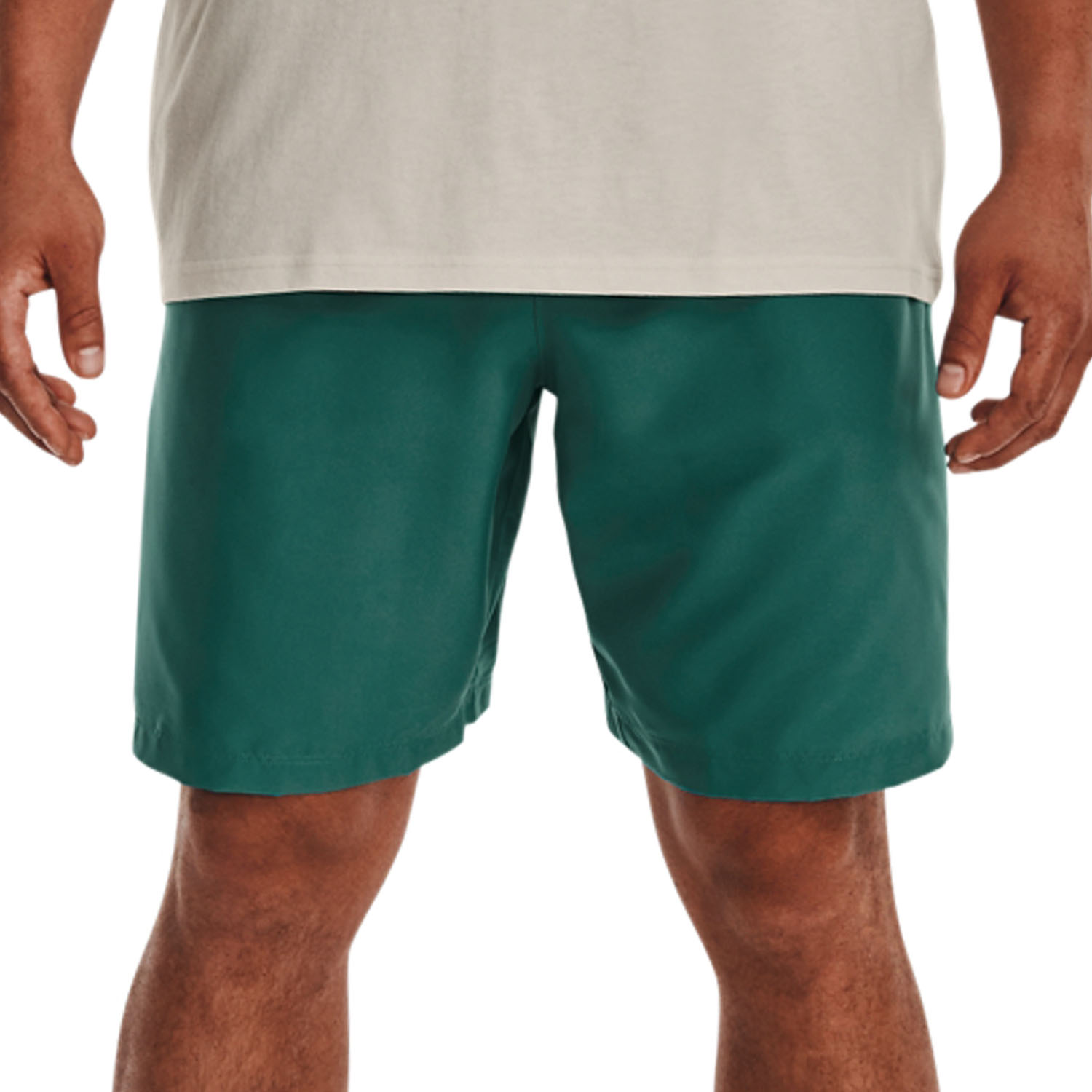 Under Armour Woven Graphic 8.5in Shorts - Coastal Teal/White
