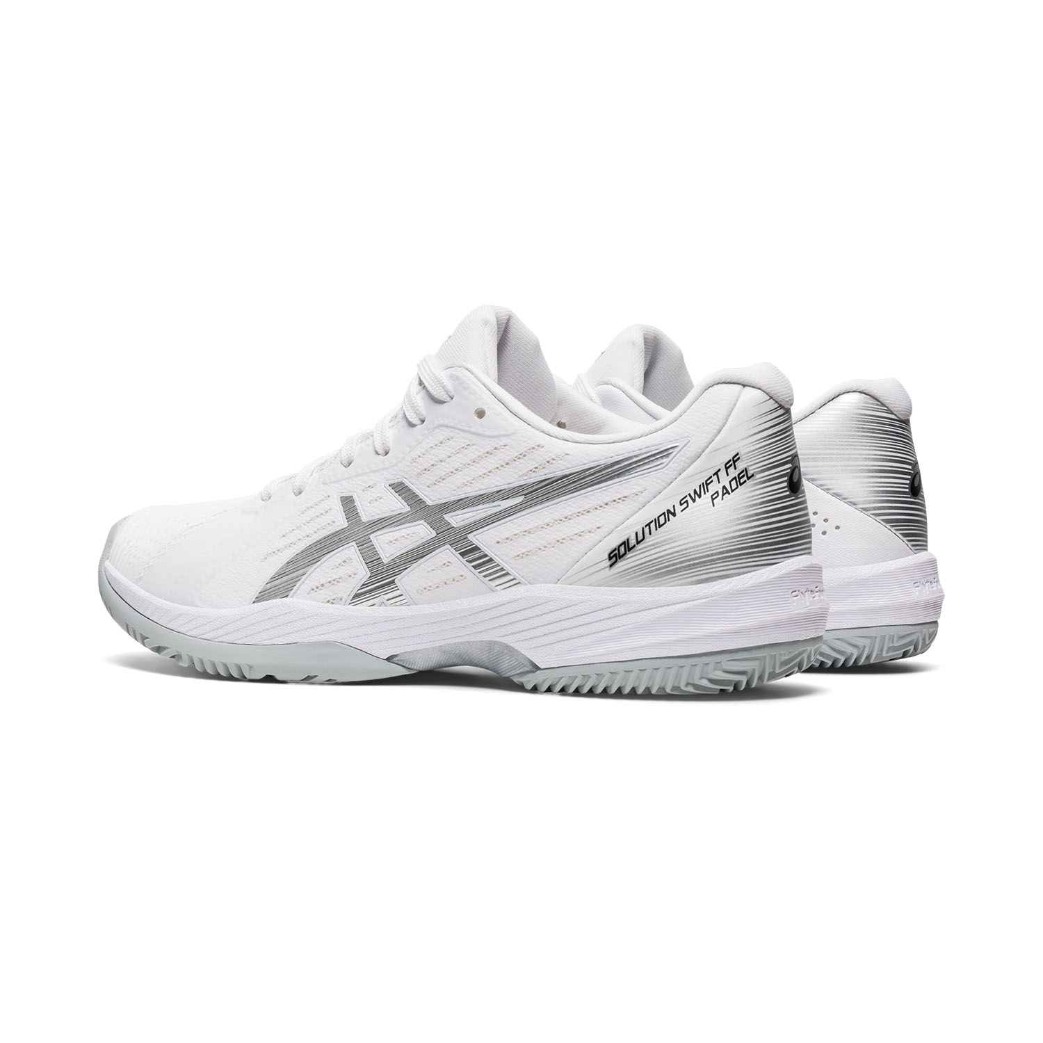 Asics Solution Swift FF Padel - White/Pure Silver