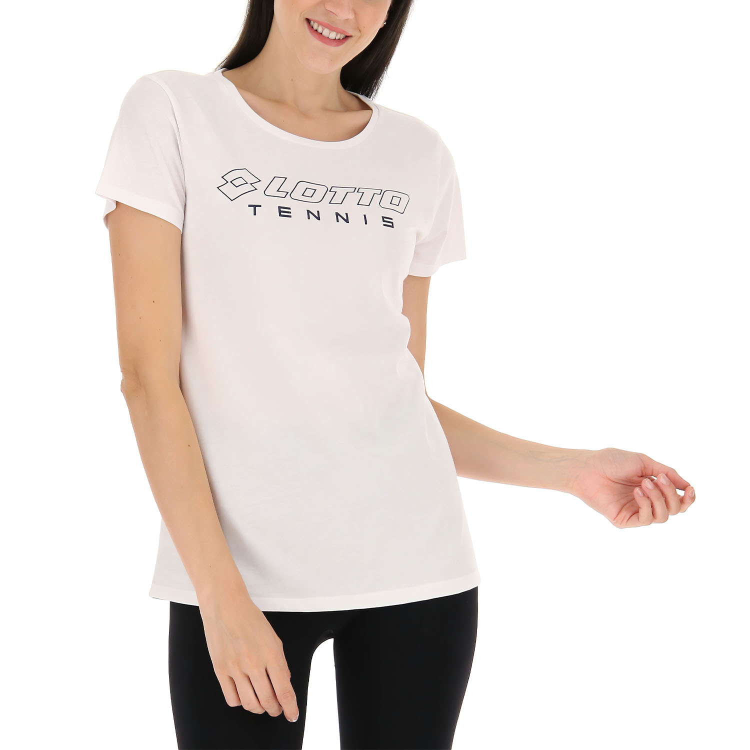 Lotto Squadra II Logo Camiseta - Bright White