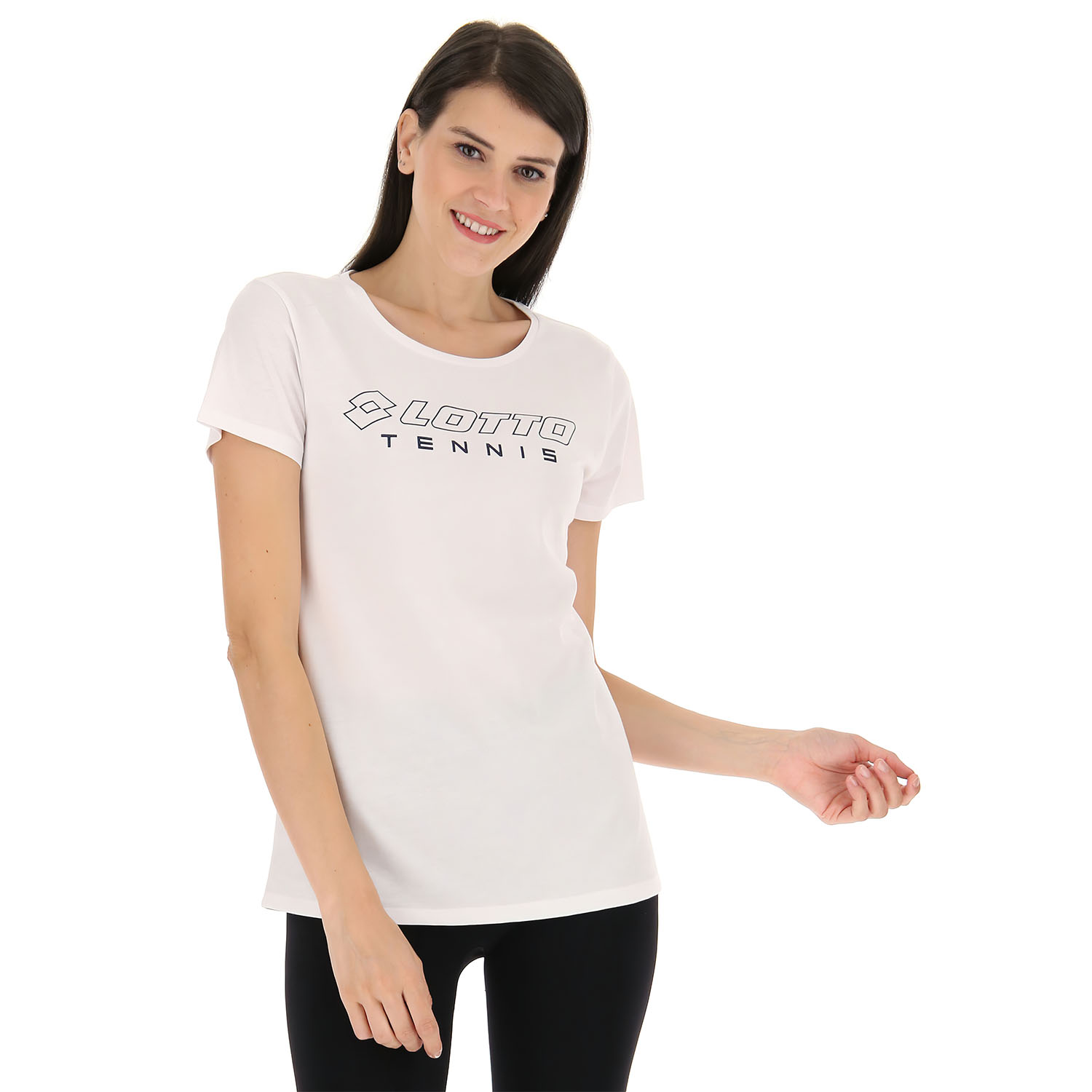 Lotto Squadra II Logo Camiseta - Bright White