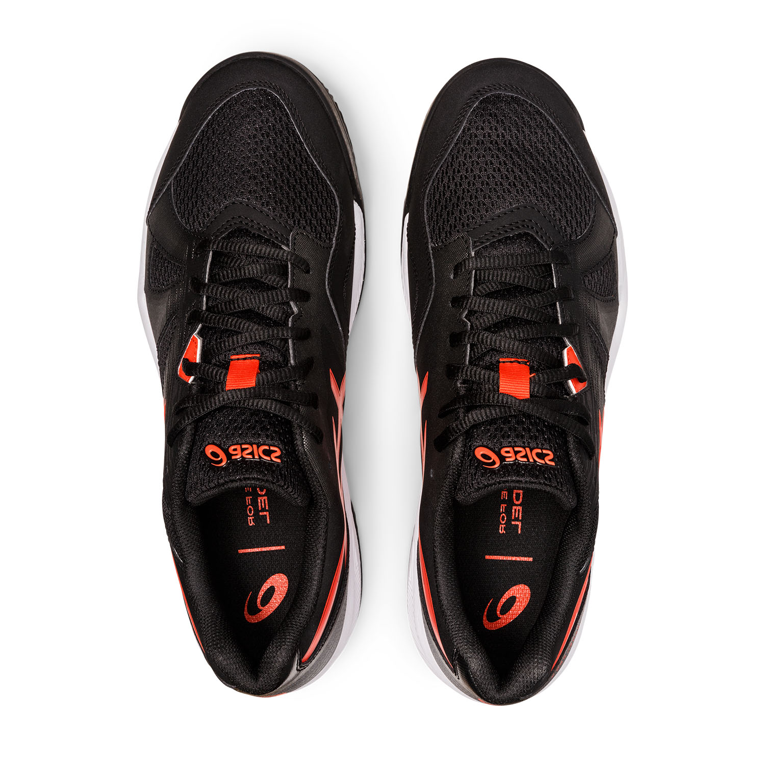 Asics Gel Padel Pro 5 Men's Padel Shoes - Black/Cherry Tomato