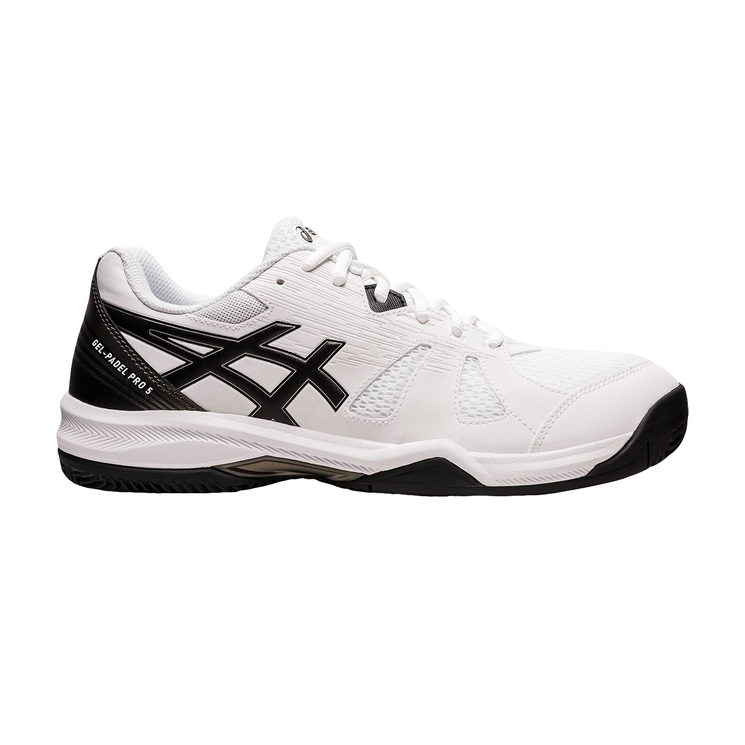 Asics Gel Padel Pro 5 Men's Padel Shoes - White/Black