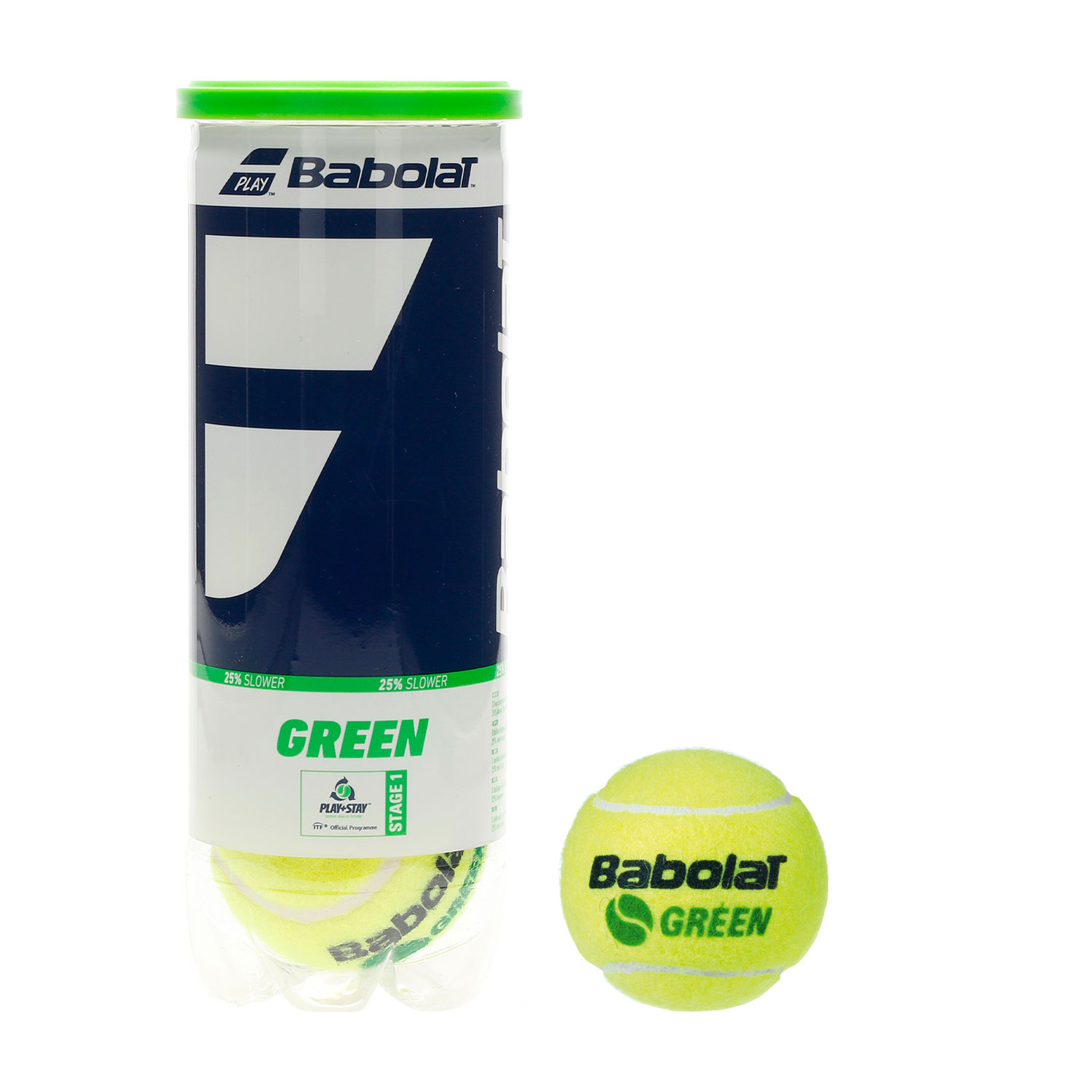 Babolat Green - 3 Ball Can